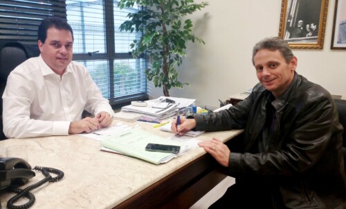 Deputado Rodrigo Minotto recebe demandas de Balneário Rincão e Coronel Freitas