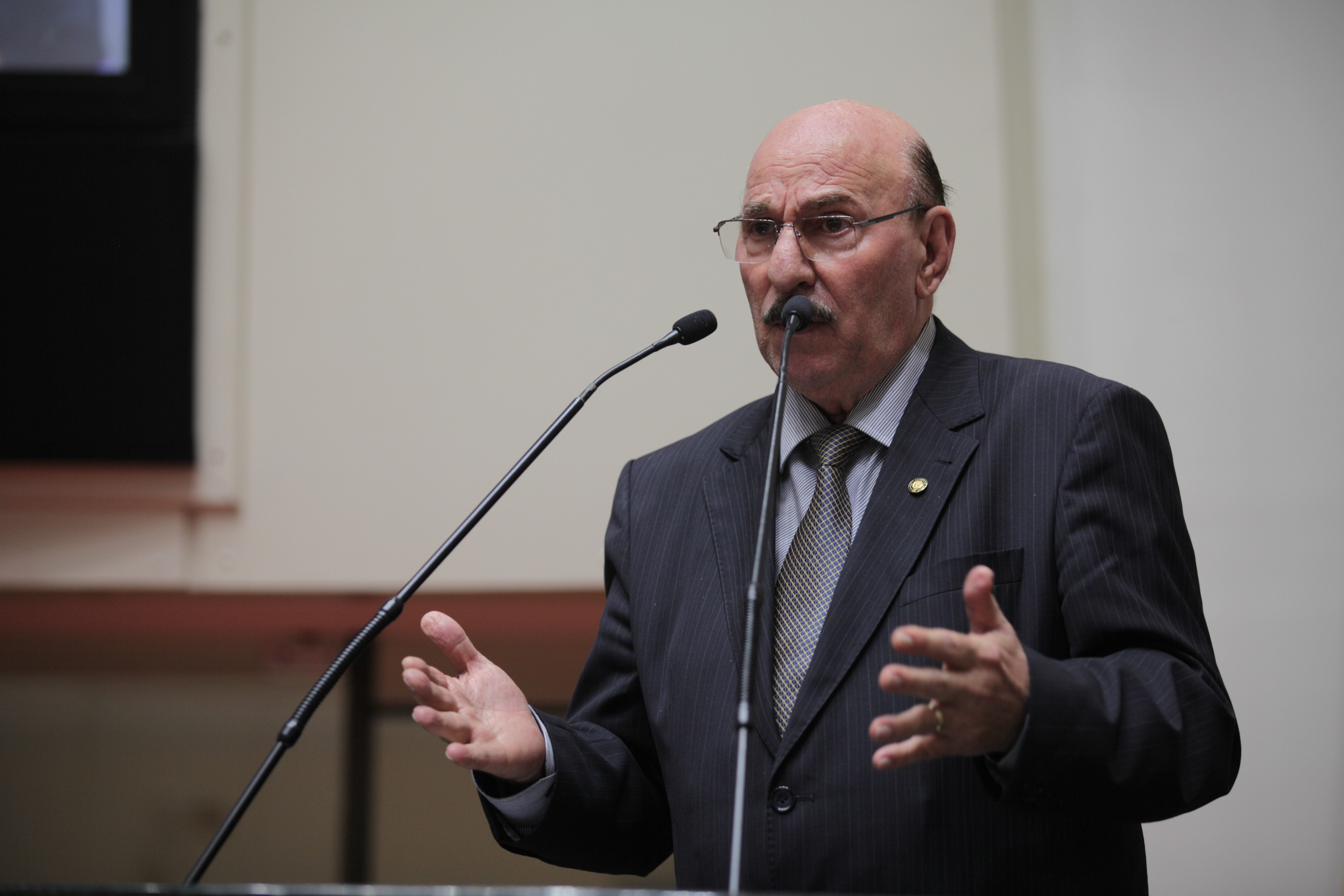 Sessão Ordinária. Deputado Manoel Mota (PMDB) -  Foto: Solon Soares/Agência AL
