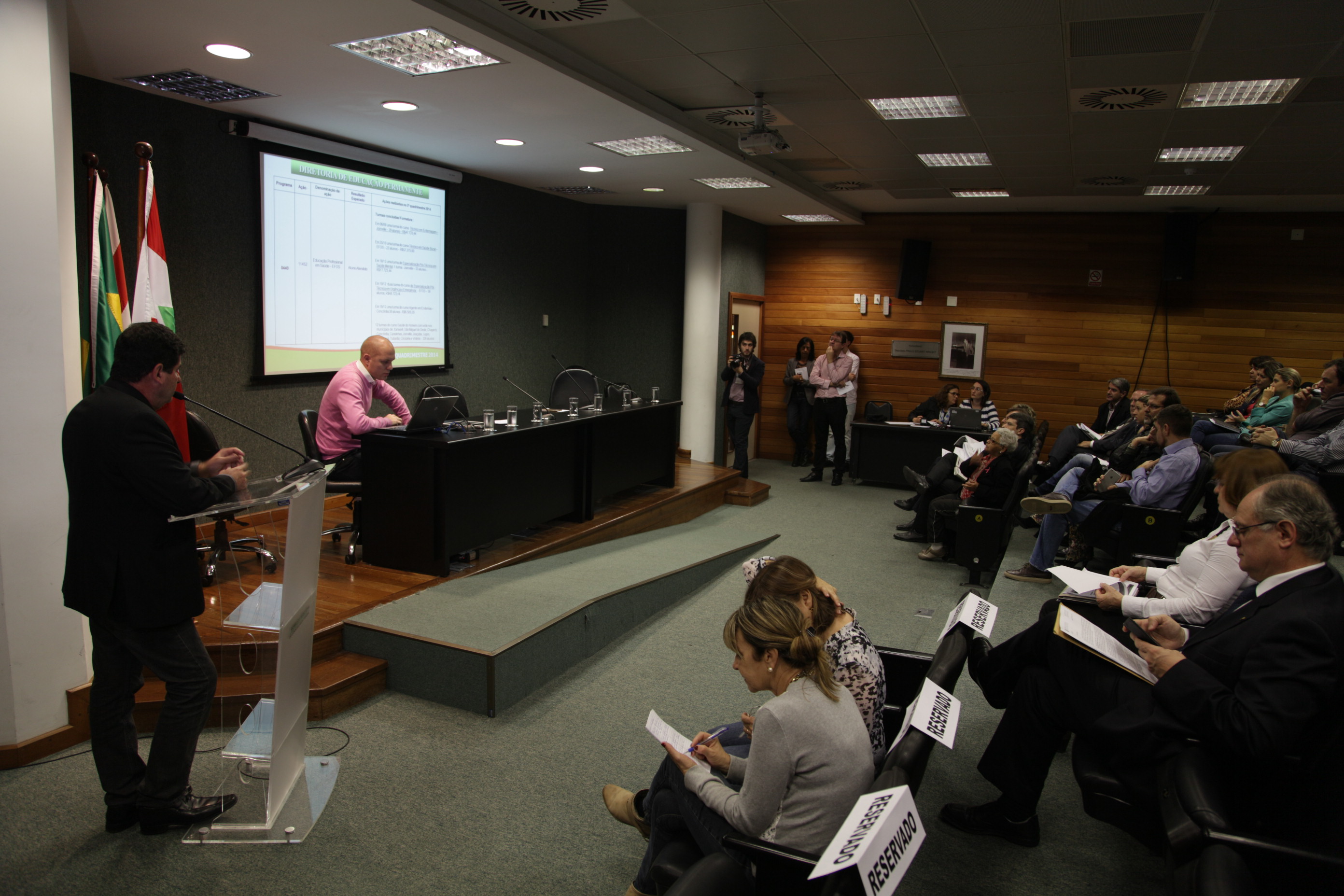 Audiência Pública - Apresentação da prestação de contas de 2014 da Secretaria de Estado de Saúde. Foto: Solon Soares / Agência AL