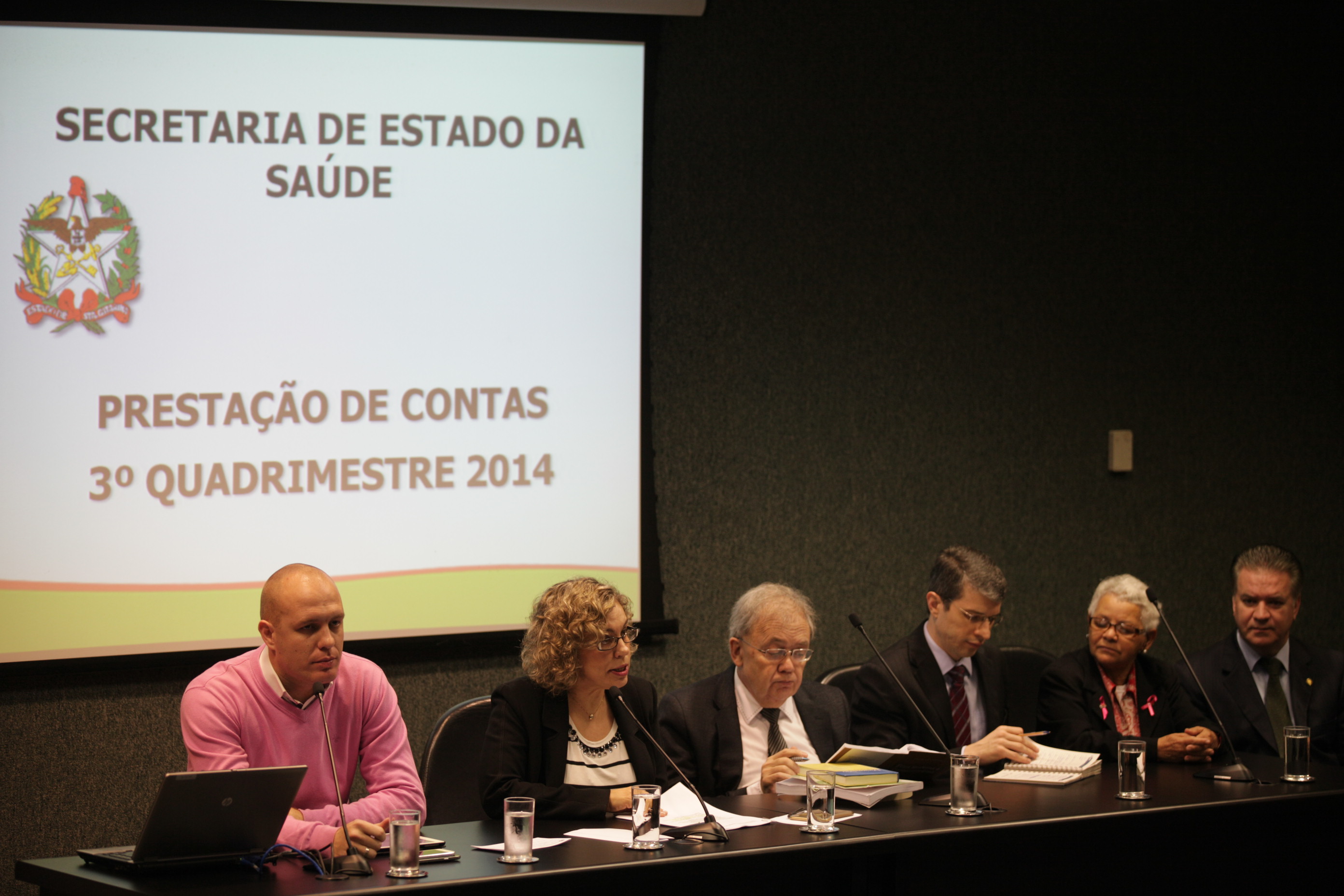 Audiência Pública - Apresentação da prestação de contas de 2014 da Secretaria de Estado de Saúde. Foto: Solon Soares / Agência AL