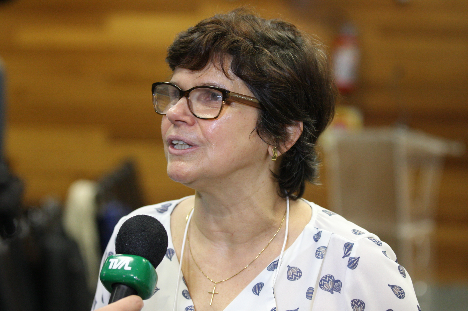 II Simpósio em Doenças Metabólicas. Gisele Rozone de Luca Presidente do Evento. Foto: Yuri Santos / Agência AL