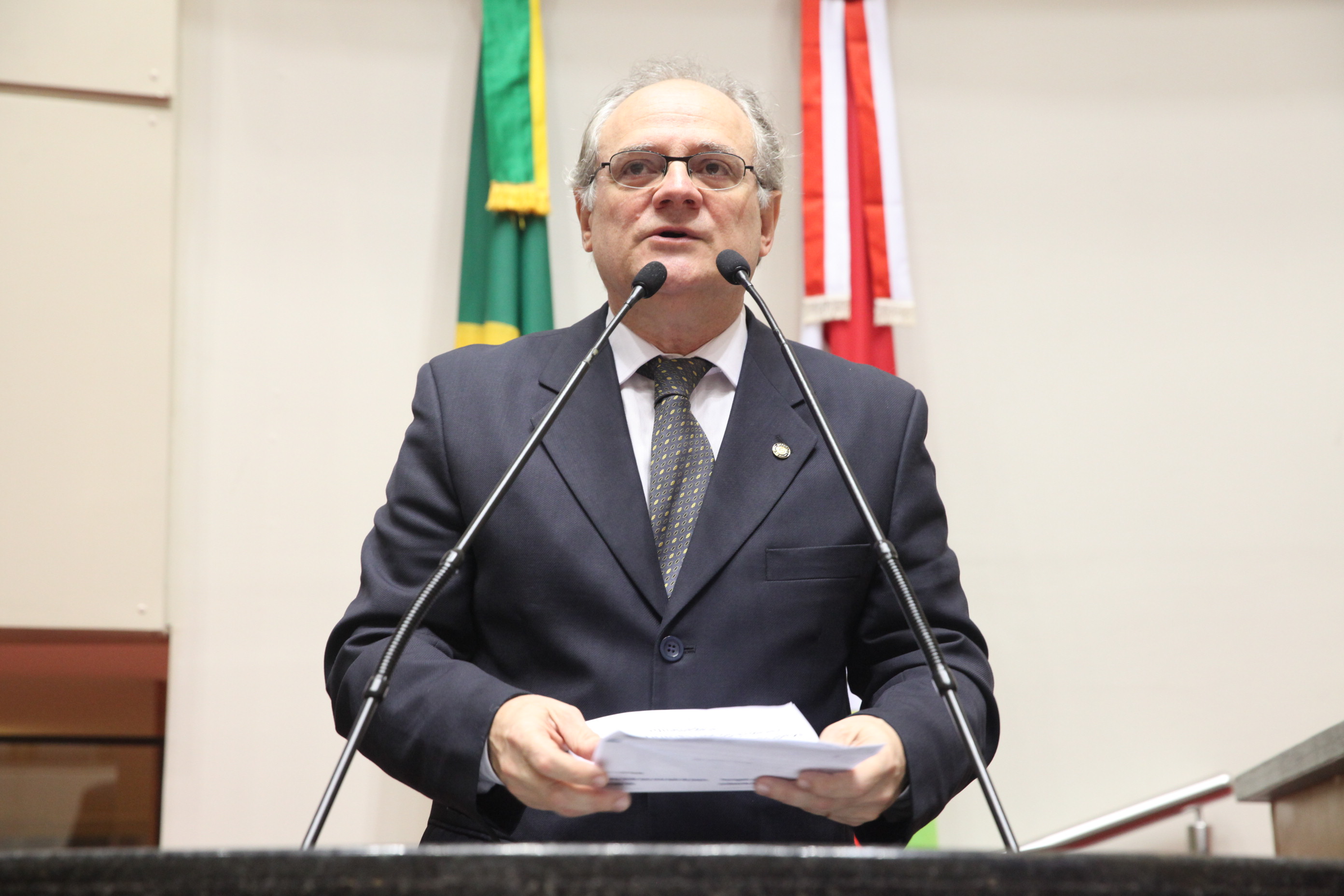 Sessão Ordinária. Deputado Vicente Caropreso (PSDB) - Foto: Fábio Queiroz / Agência AL