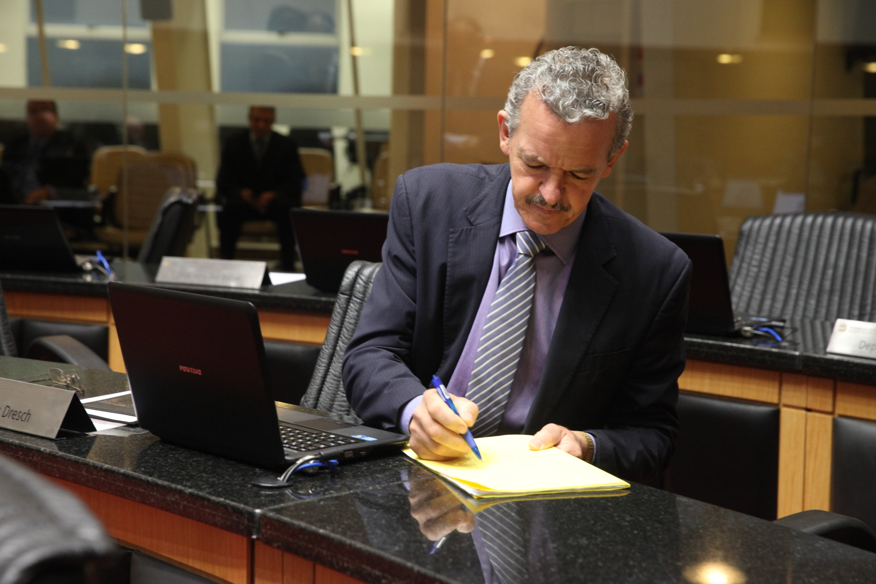 Sessão Ordinária. Deputado Dirceu Dresch (PT)  - Foto: Fábio Queiroz / Agência AL