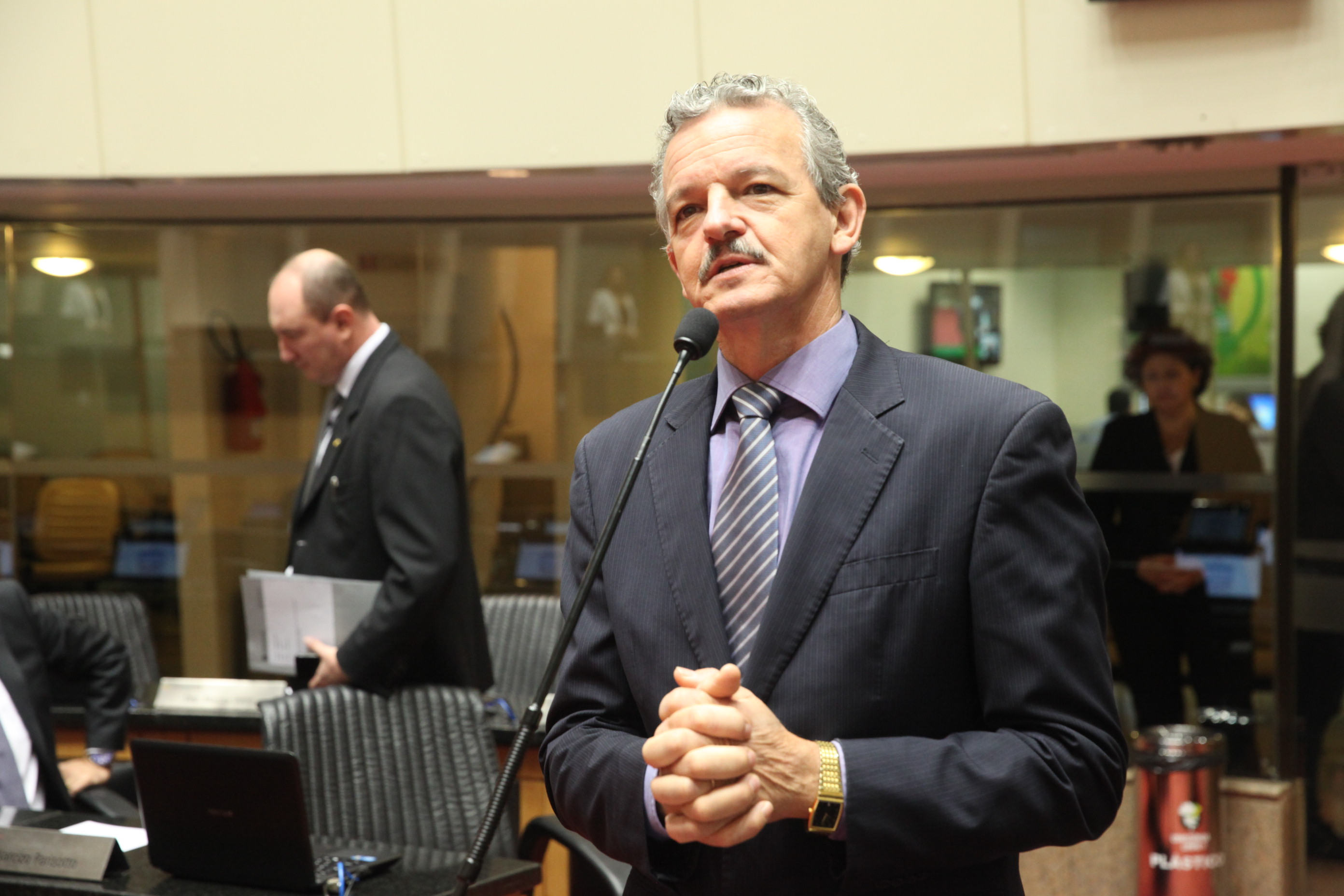 Sessão Ordinária. Deputado Dirceu Dresch (PT) - Foto: Fábio Queiroz / Agência AL