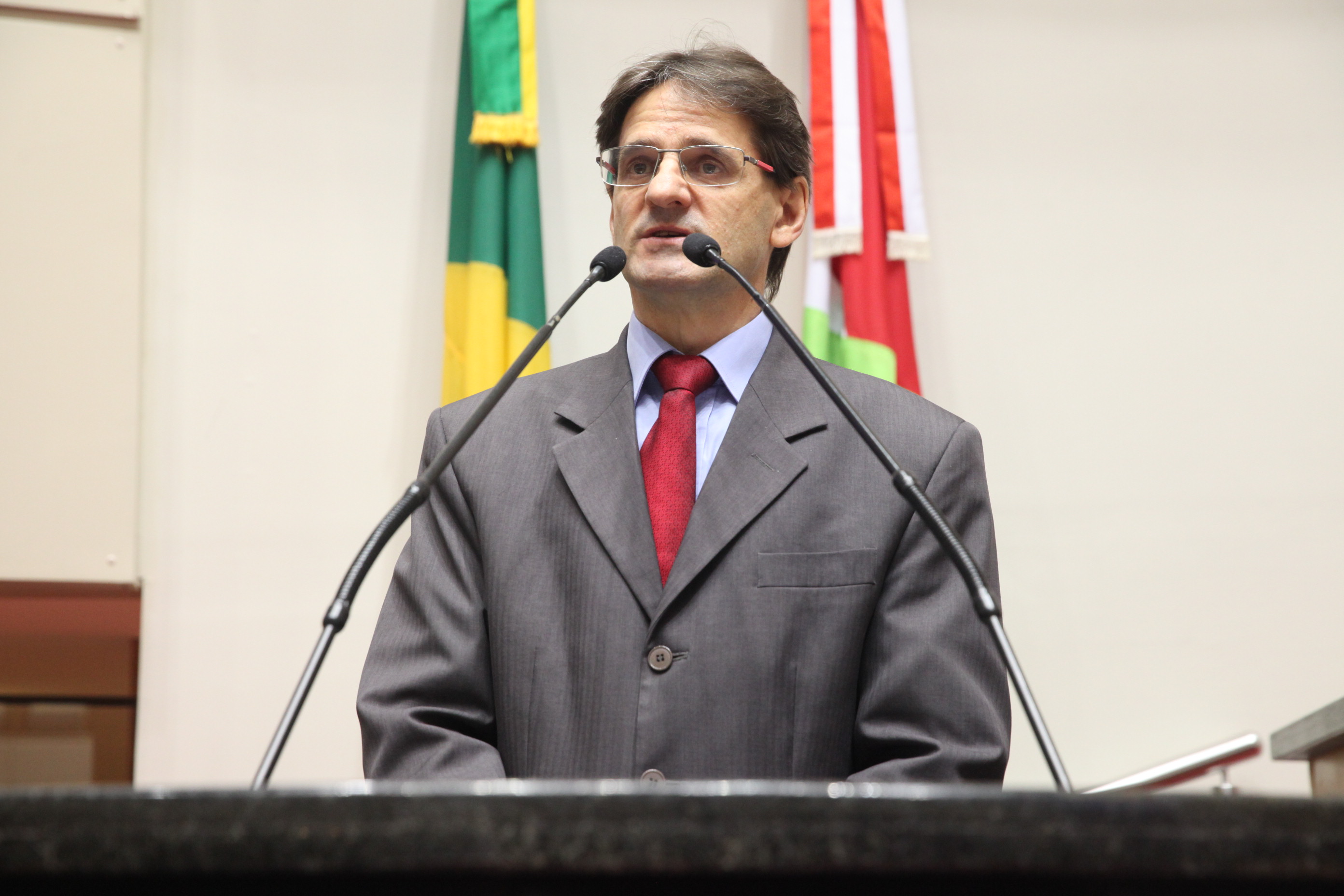 Sessão Ordinária. Deputado Neodi Saretta (PT)  - Foto: Fábio Queiroz / Agência AL