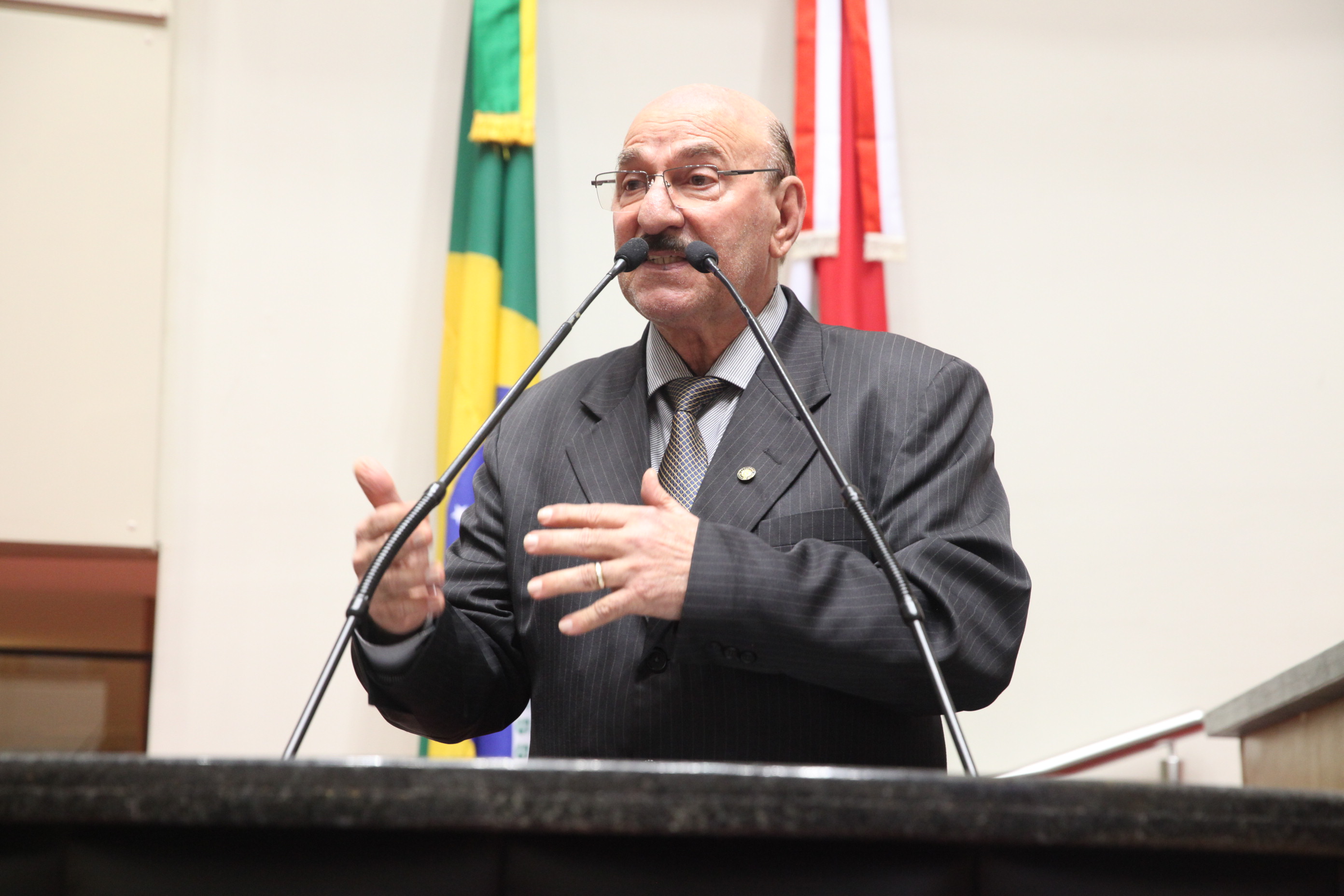 Sessão Ordinária. Deputado Manoel Mota (PMDB) -  Foto: Fábio Queiroz / Agência AL