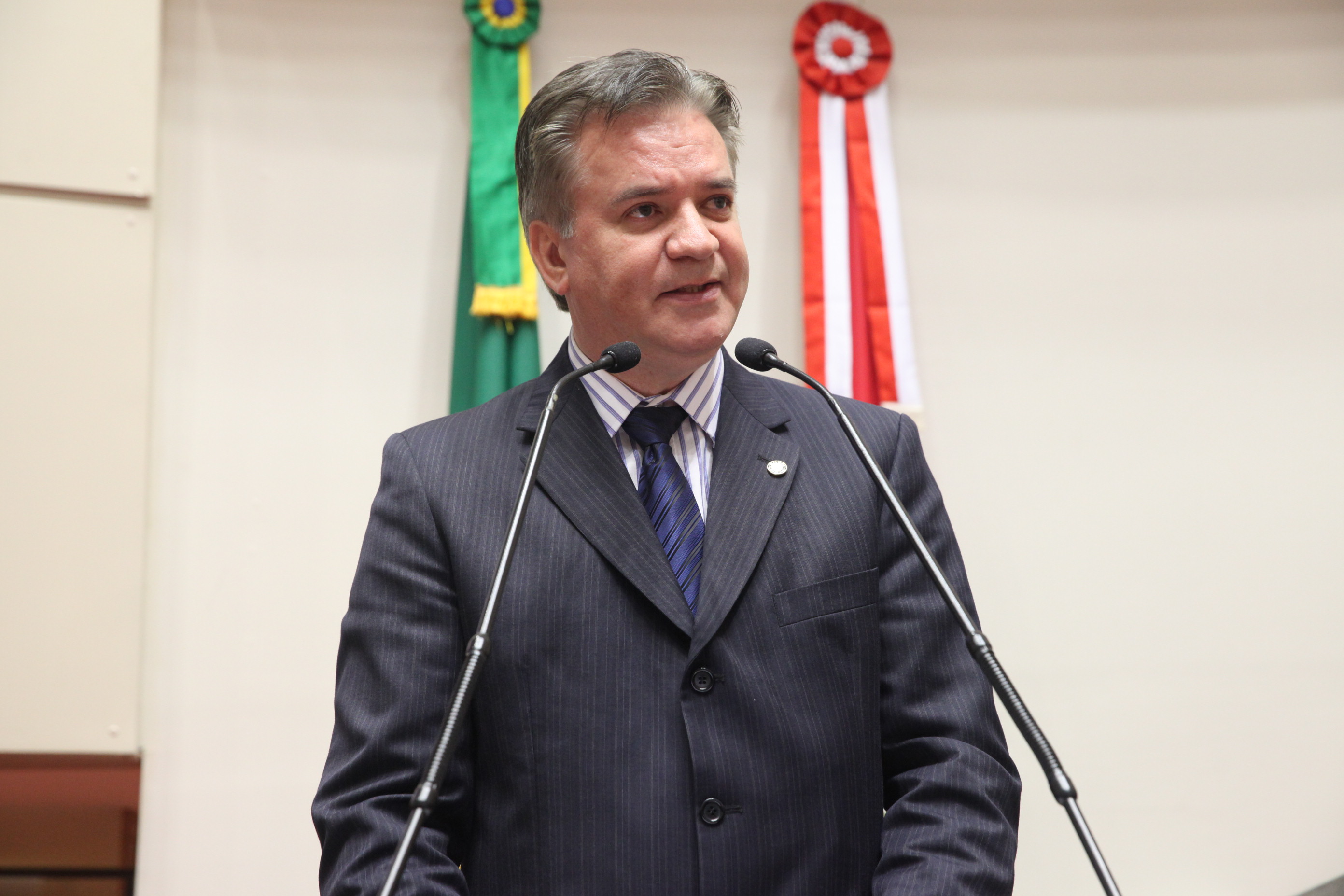 Sessão Ordinária. Deputado César Valduga (PCdoB) - Foto: Fábio Queiroz / Agência AL