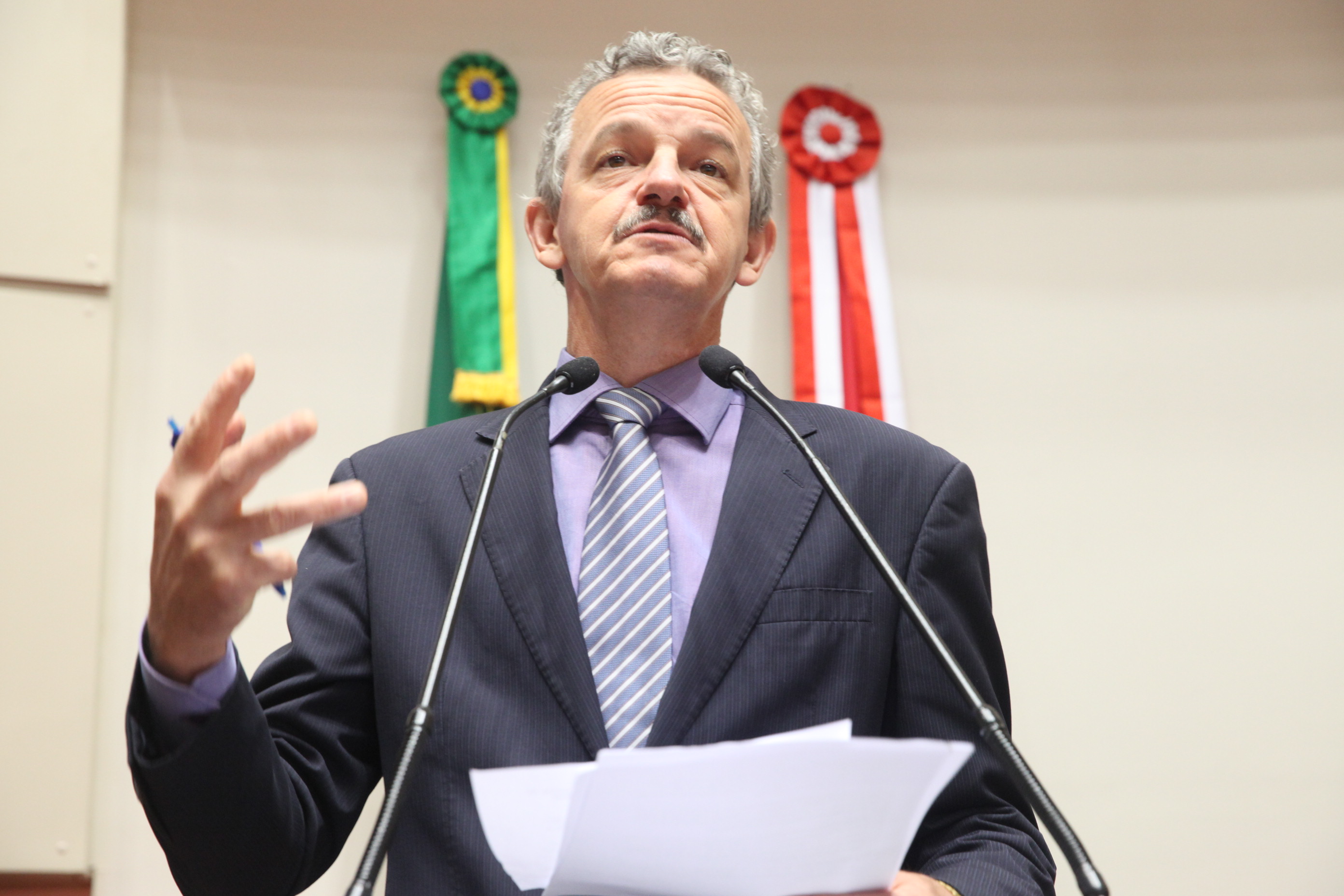 Sessão Ordinária. Deputado Dirceu Dresch (PT) - Foto: Fábio Queiroz / Agência AL