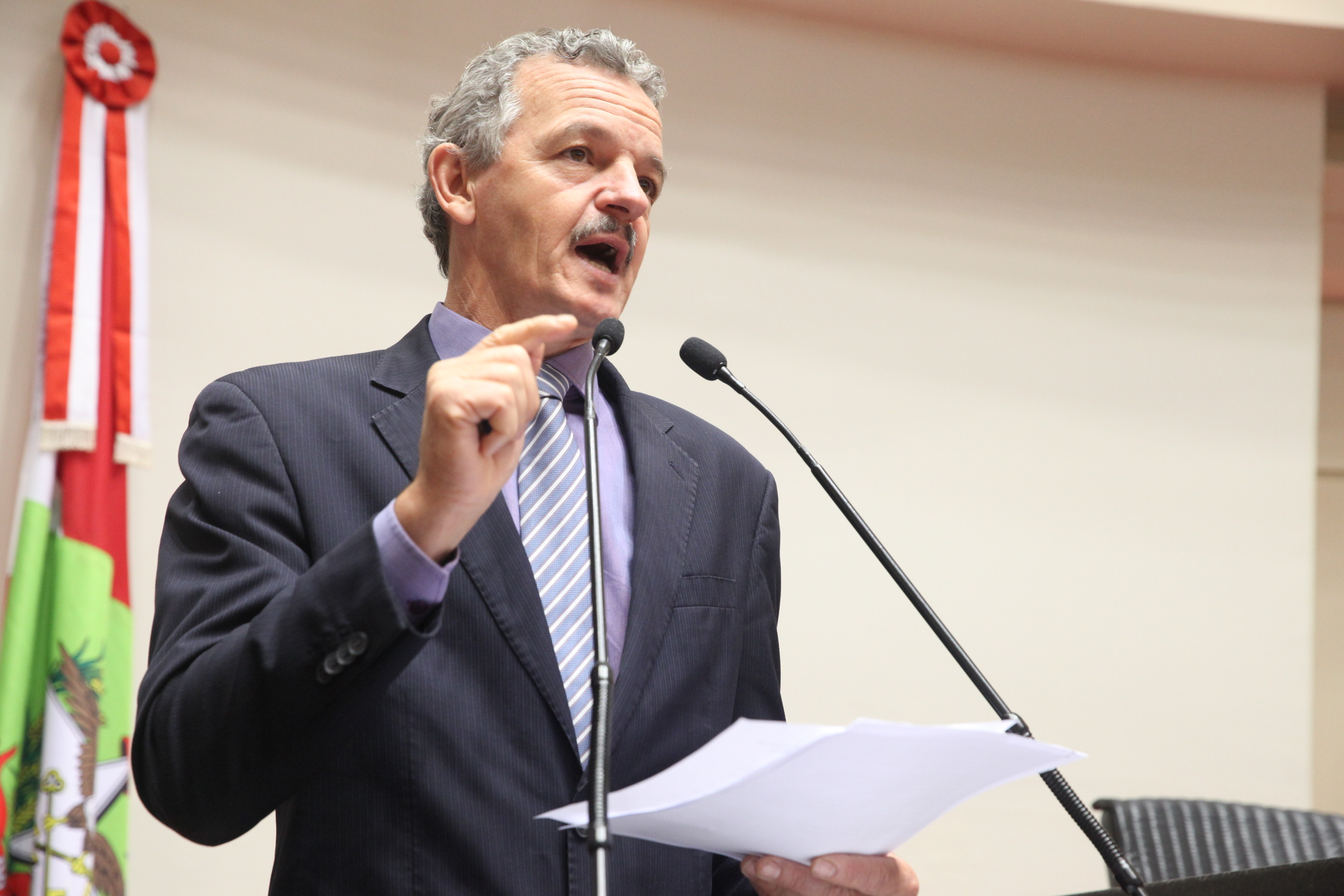 Sessão Ordinária. Deputado Dirceu Dresch (PT) - Foto: Fábio Queiroz / Agência AL
