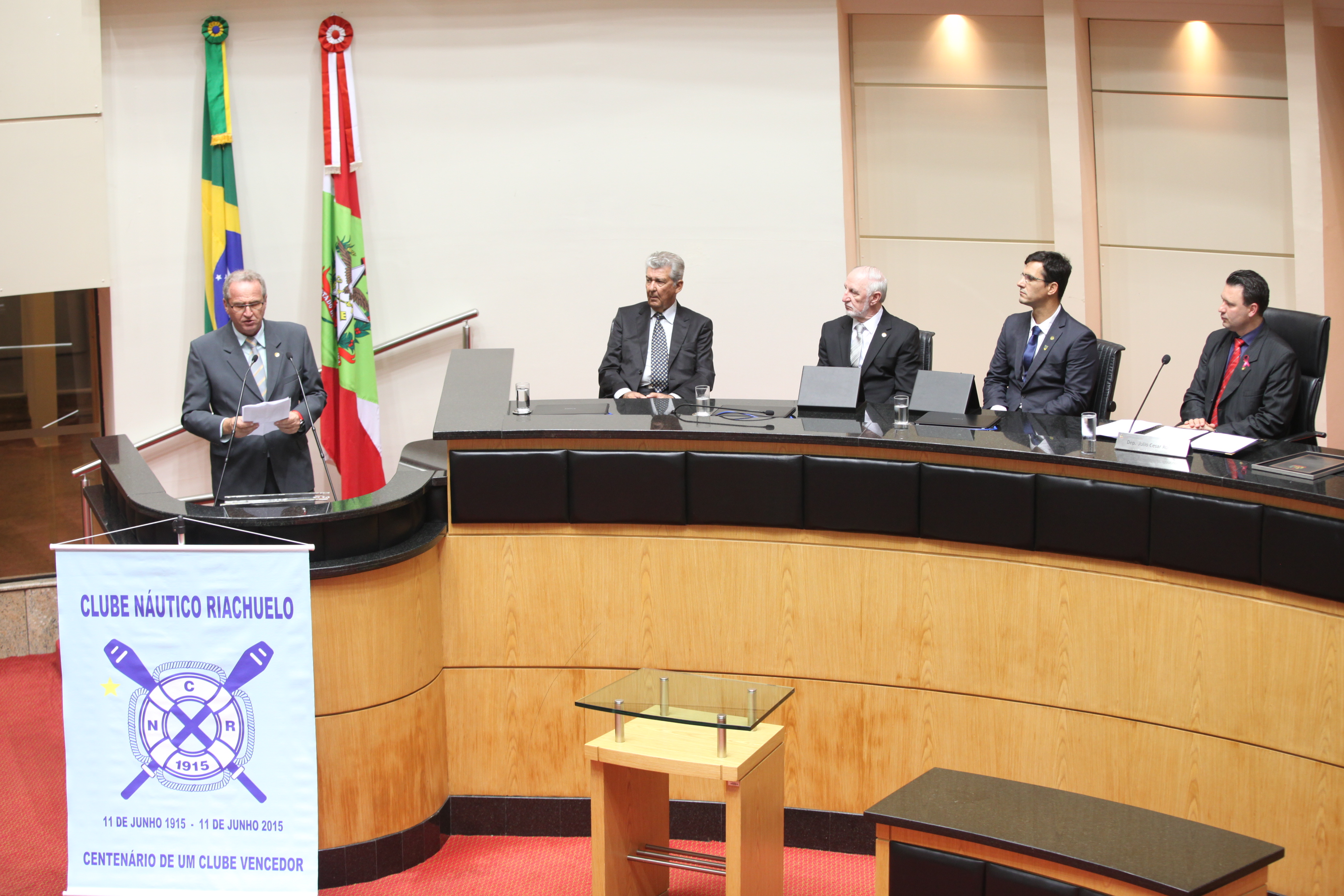 Sessão Especial em homenagem ao Clube Náutico Riachuelo. Foto: Fábio Queiroz / Agência AL