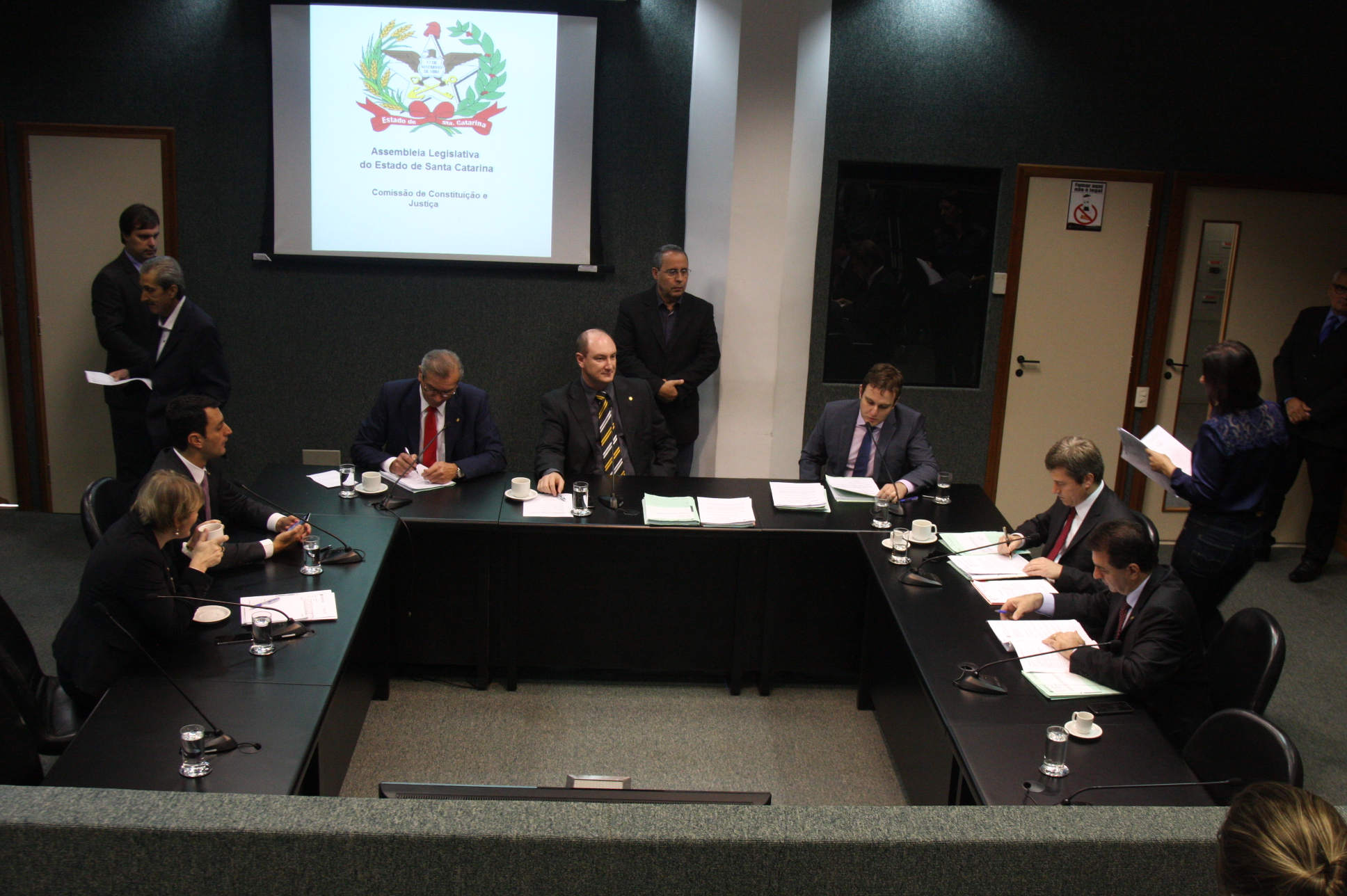 Comissão de Constituição e Justiça. Foto: Yuri Santos / Agência AL