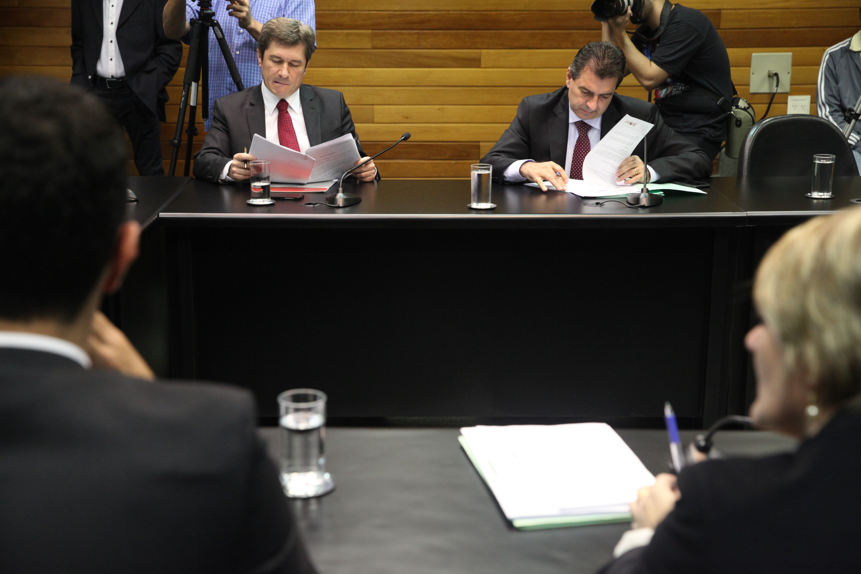 Reunião da Comissão de Constituição e Justiça. Foto: Fábio Queiroz / Agência AL