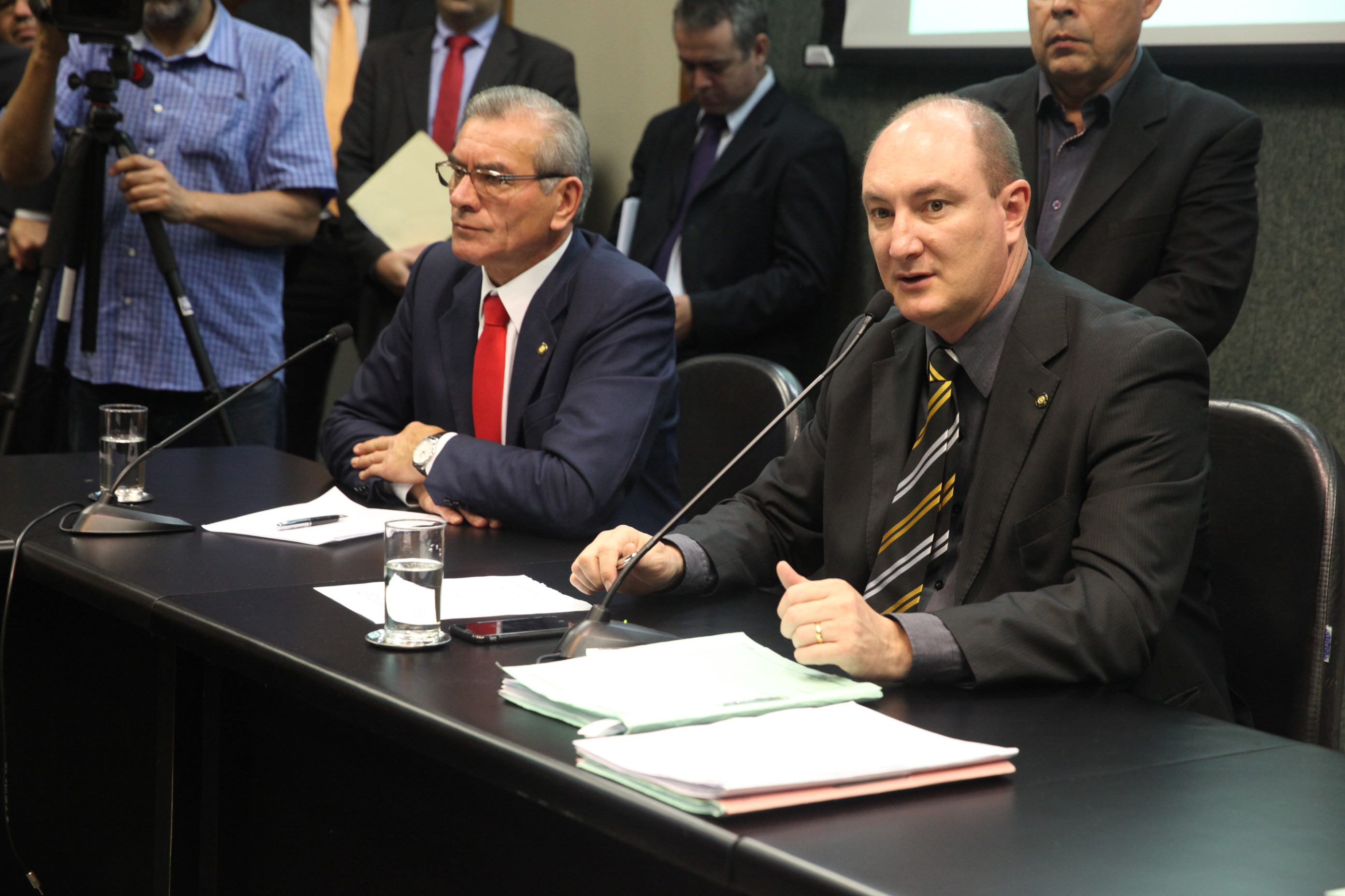 Reunião da Comissão de Constituição e Justiça. Foto: Fábio Queiroz / Agência AL