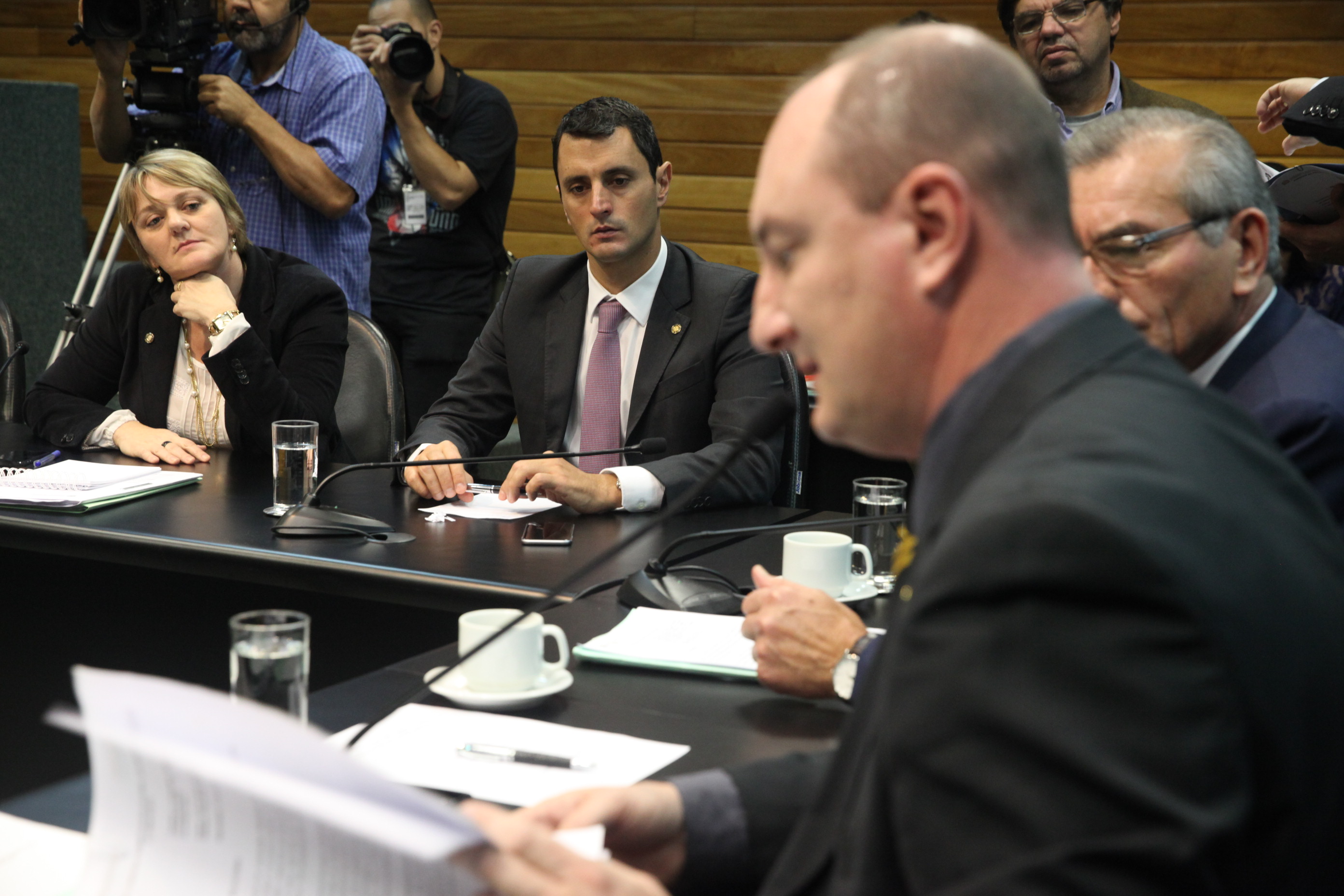 Reunião da Comissão de Constituição e Justiça. Foto: Fábio Queiroz / Agência AL