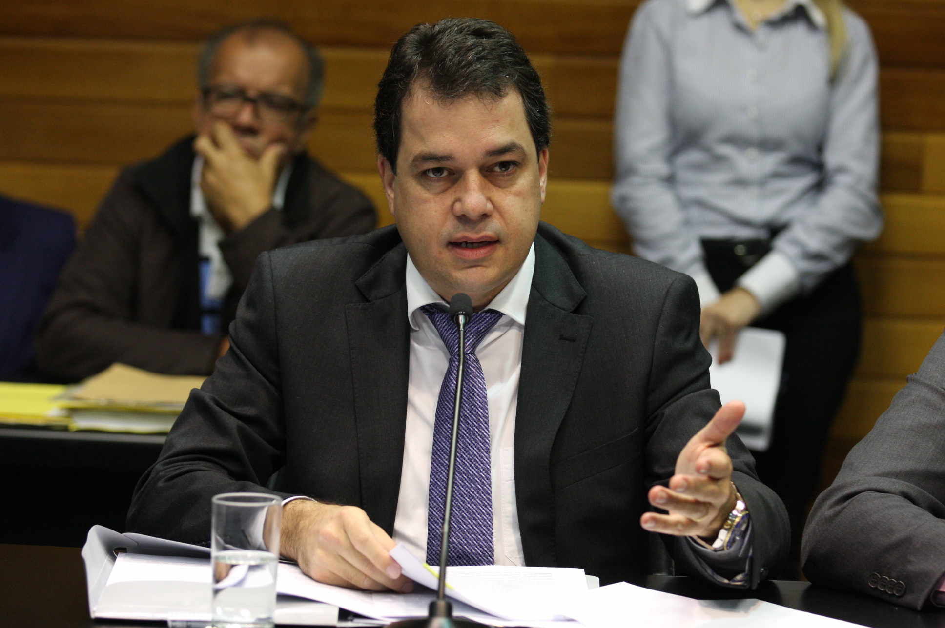 Comissão de Finanças e Tributação. Deputado Rodrigo Minotto (PDT). Foto: Yuri Santos /  Agência AL