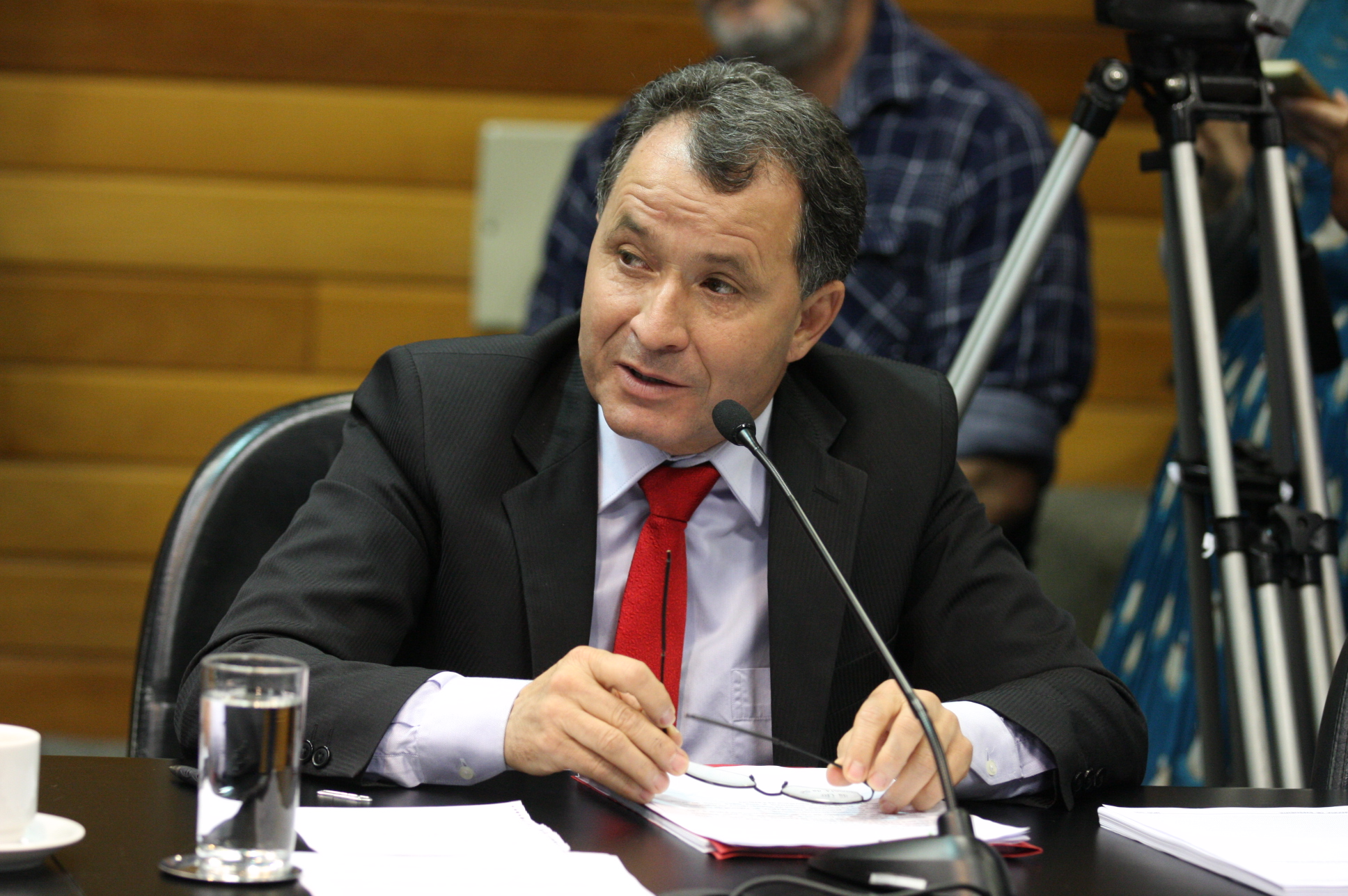 Comissão de Finanças e Tributação. Deputado Darci de Matos (PSD). Foto: Yuri Santos /  Agência AL