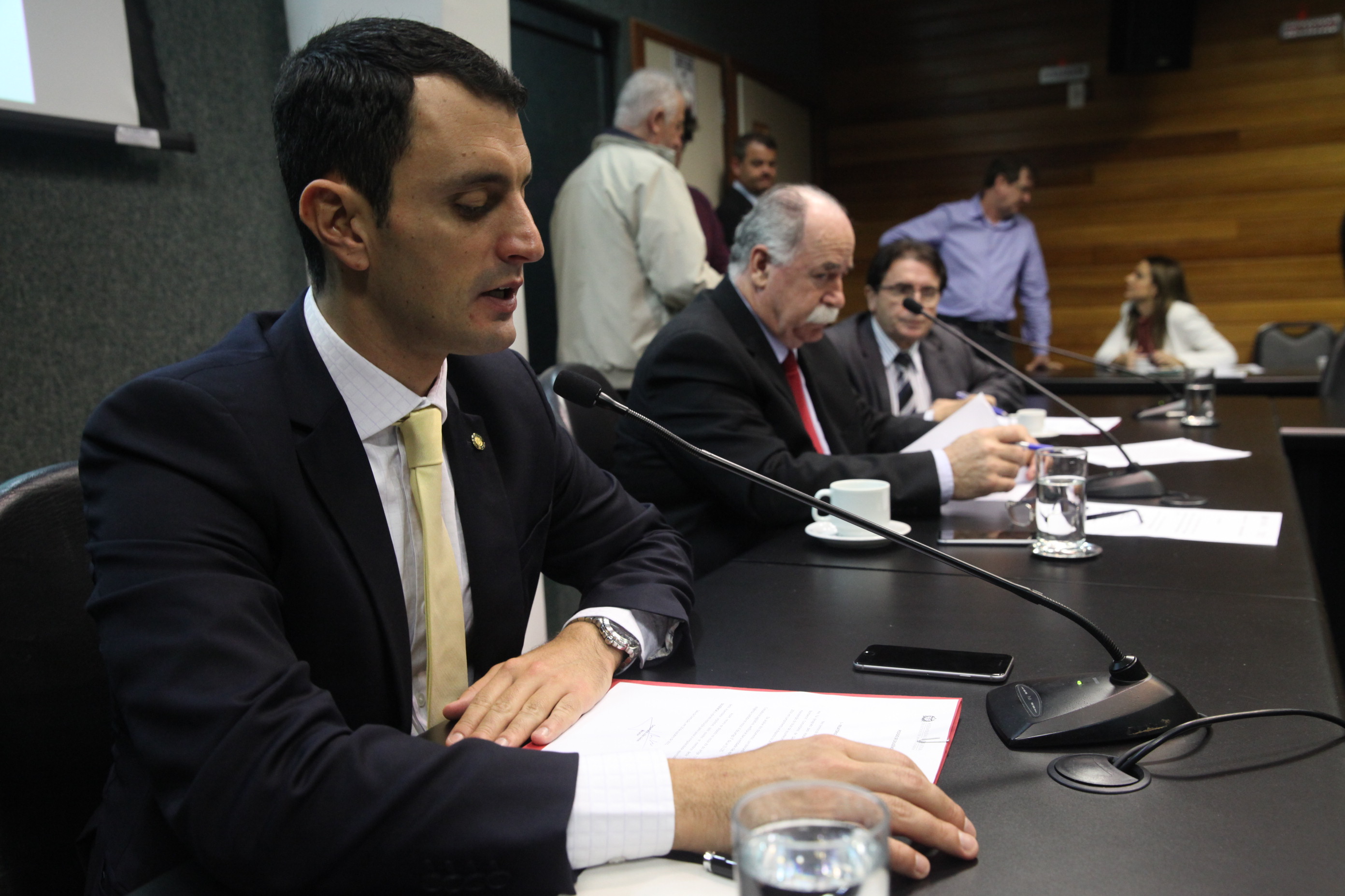 Comissão de Segurança Pública. Deputado João Amin (PP). Foto: Fábio Queiroz / Agência AL