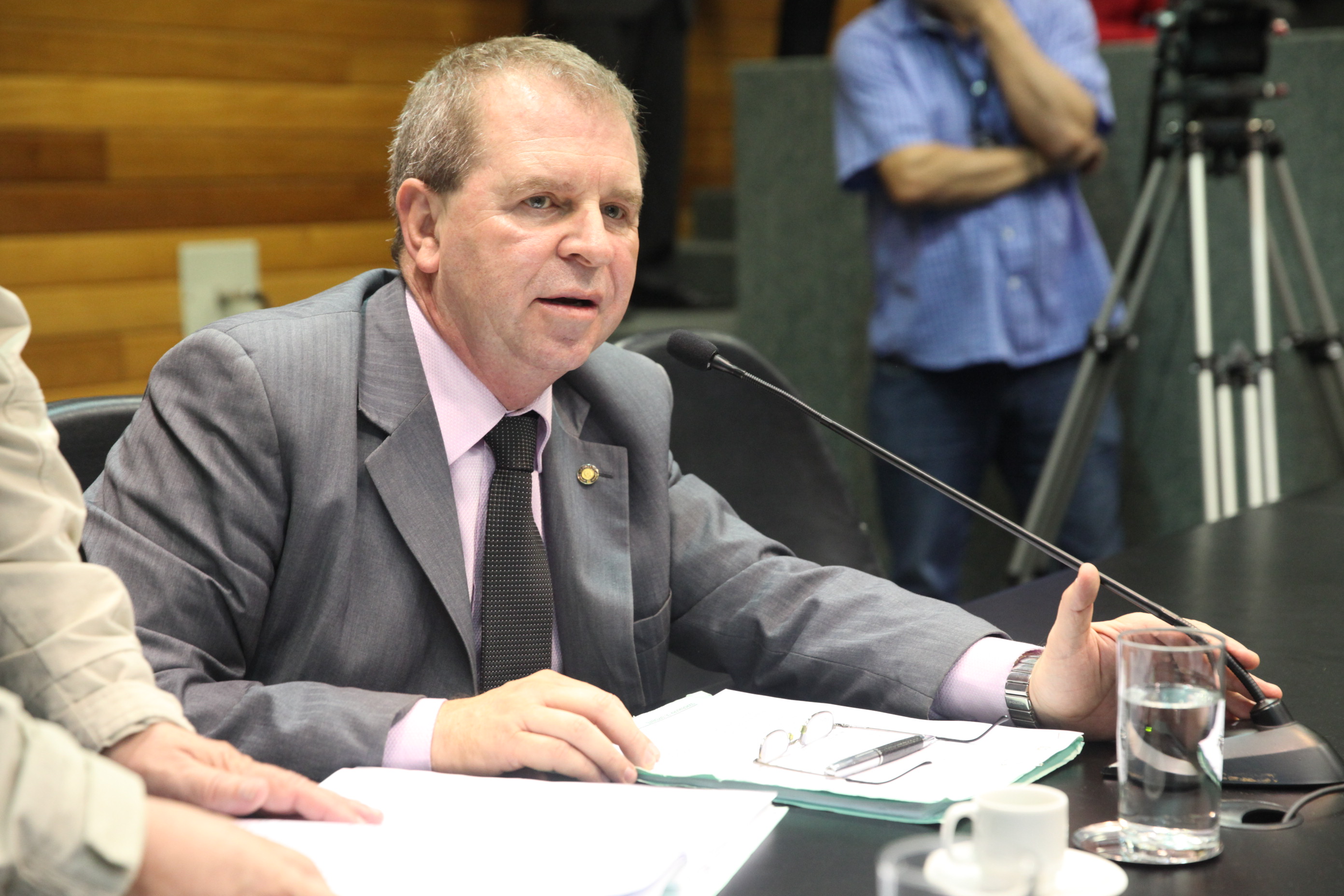 Comissão de Segurança Pública. Deputado Maurício Eskudlark (PSD). Foto: Fábio Queiroz / Agência AL