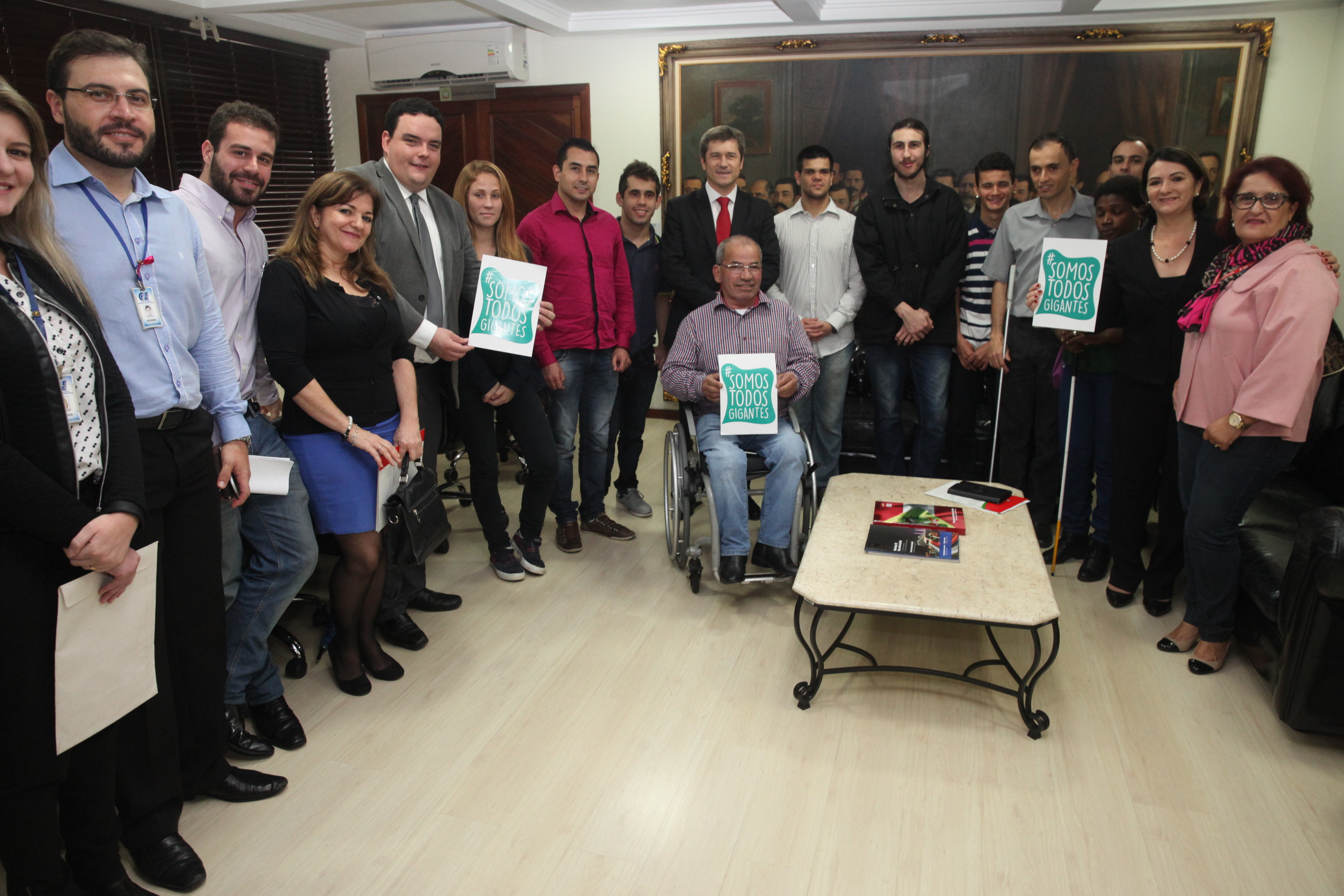 Posse dos Estagiários Alesc Inclusiva.