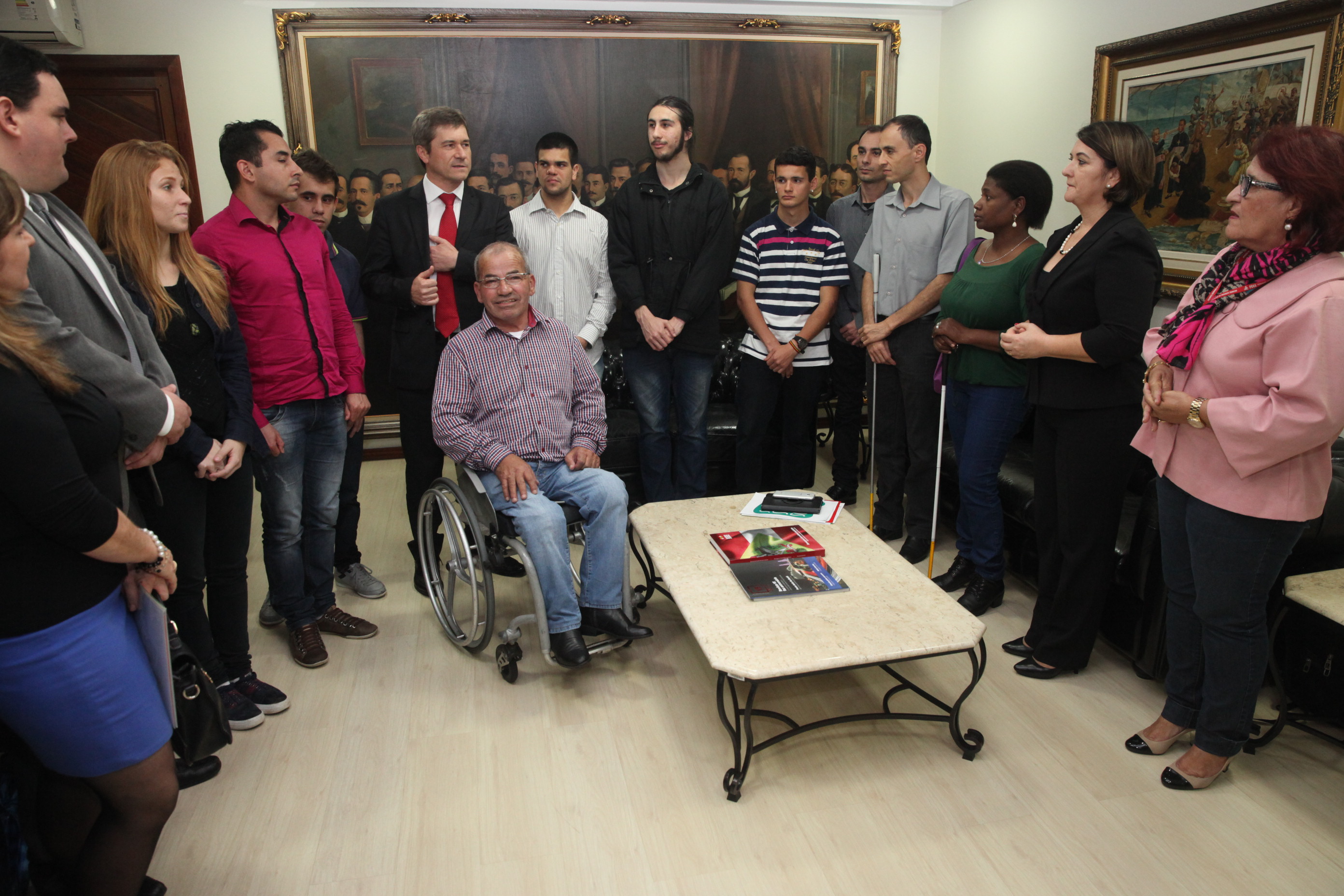 Posse dos Estagiários Alesc Inclusiva.