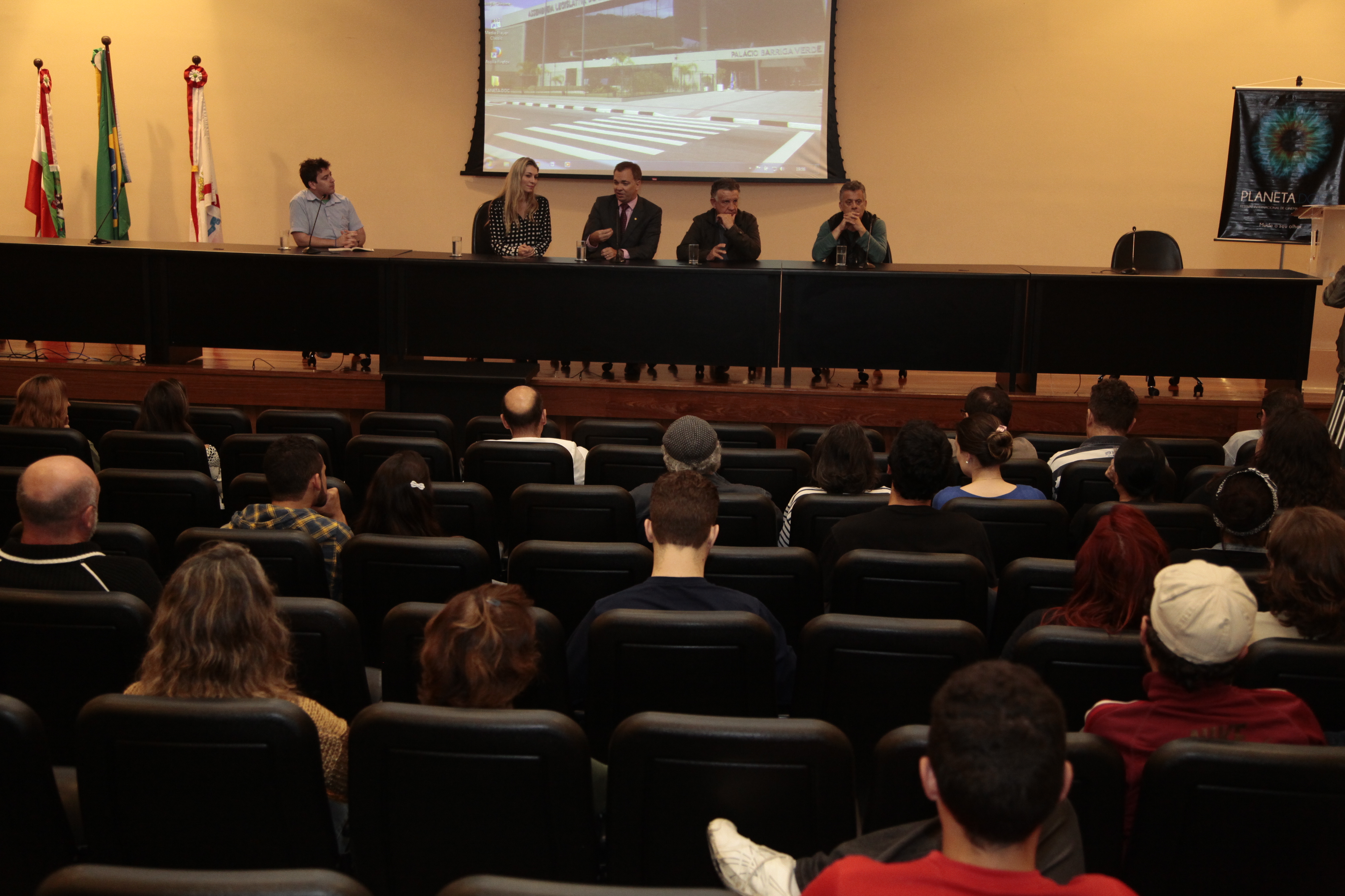Abertura da 2ª Edição do Festival Internacional de Cinema Socioambiental - PLANETA.Doc.
