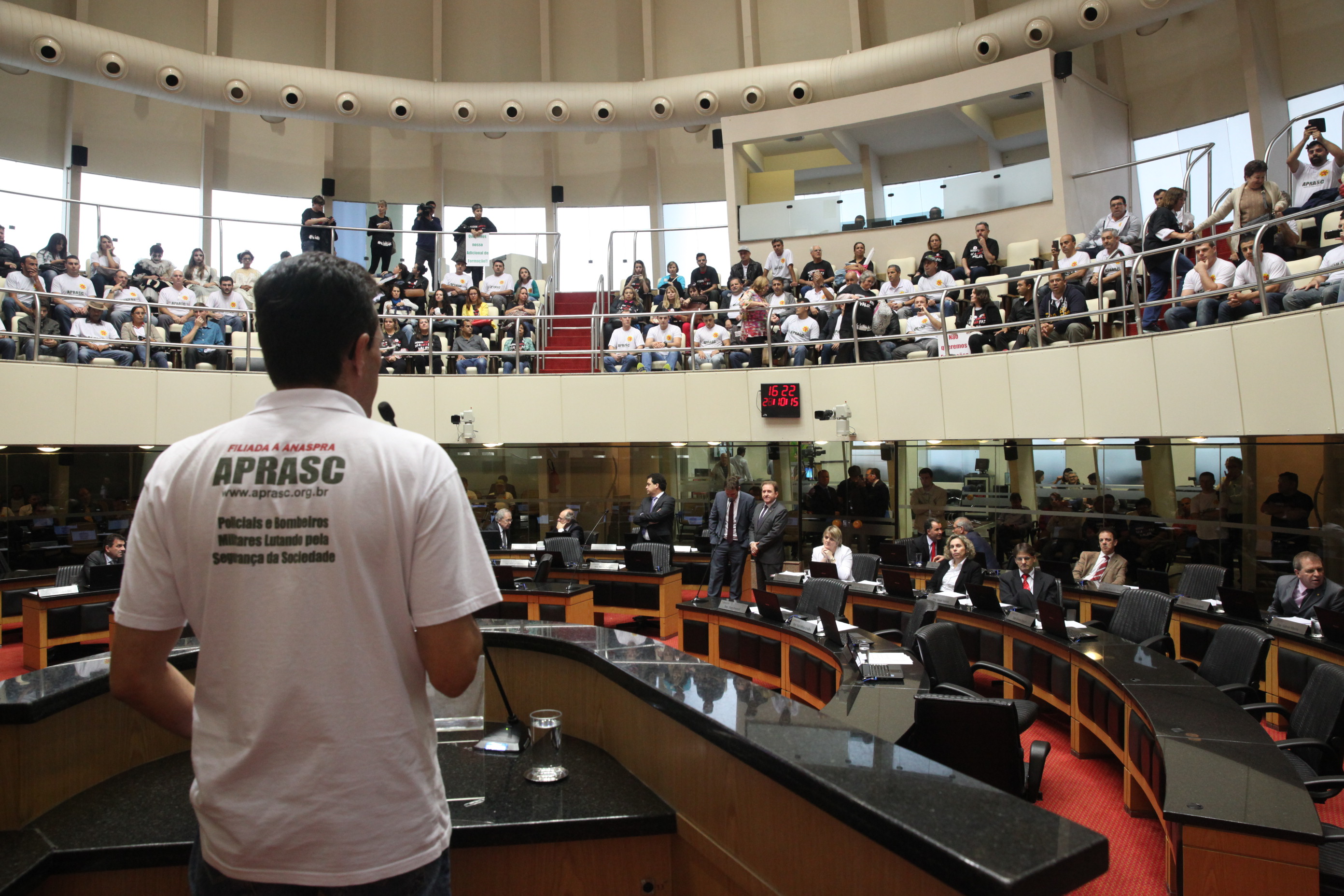 Sessão Ordinária da Assembleia Legislativa do Estado de Santa Catarina.
