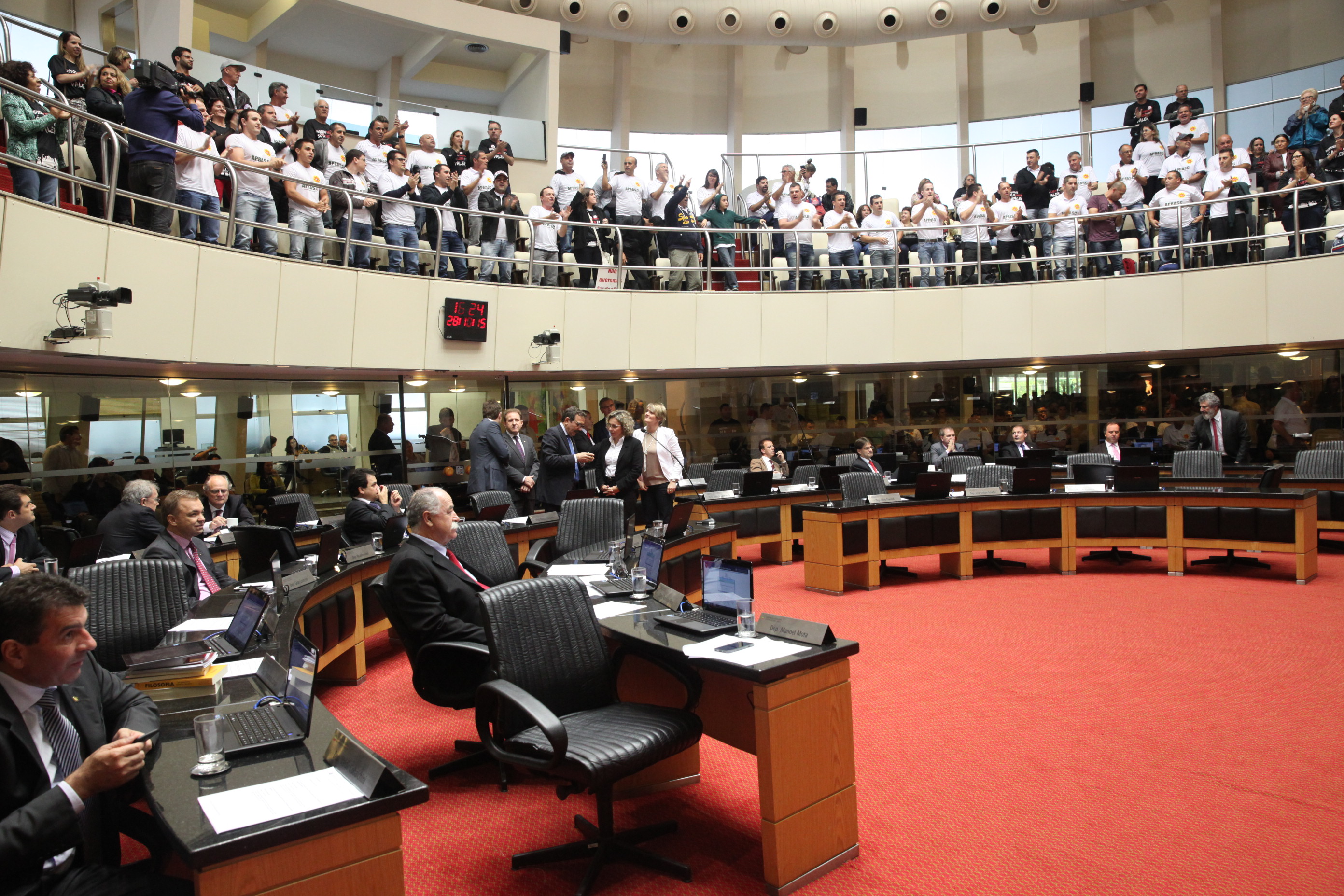Sessão Ordinária da Assembleia Legislativa do Estado de Santa Catarina.