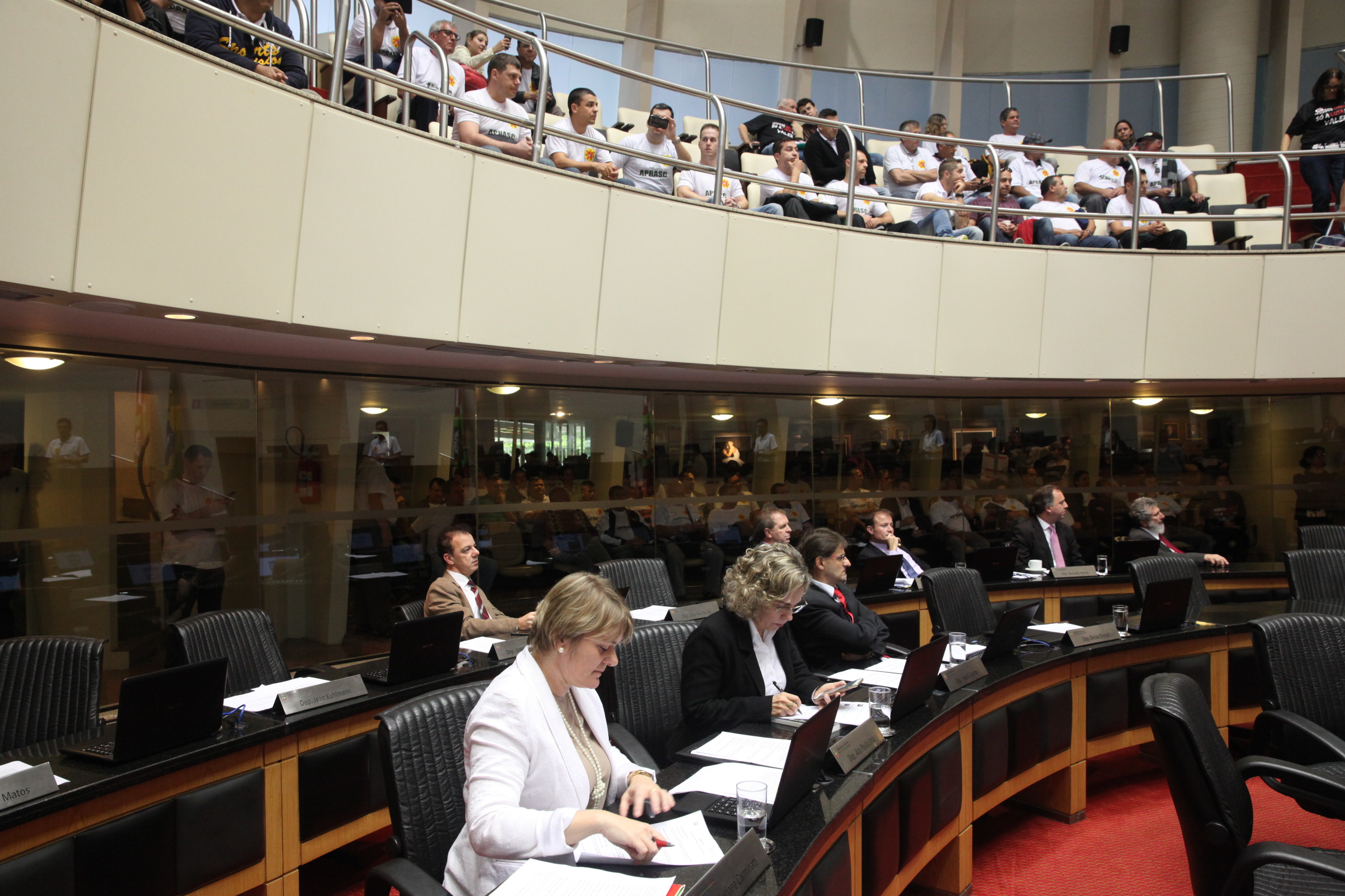Sessão Ordinária da Assembleia Legislativa do Estado de Santa Catarina.