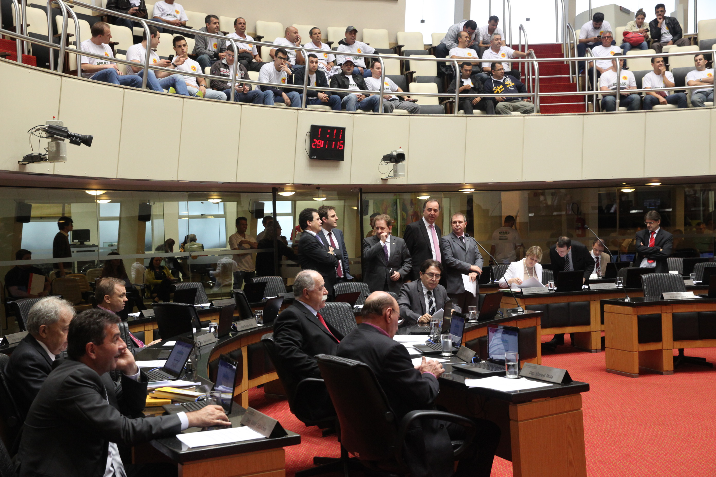 Sessão Ordinária da Assembleia Legislativa do Estado de Santa Catarina.