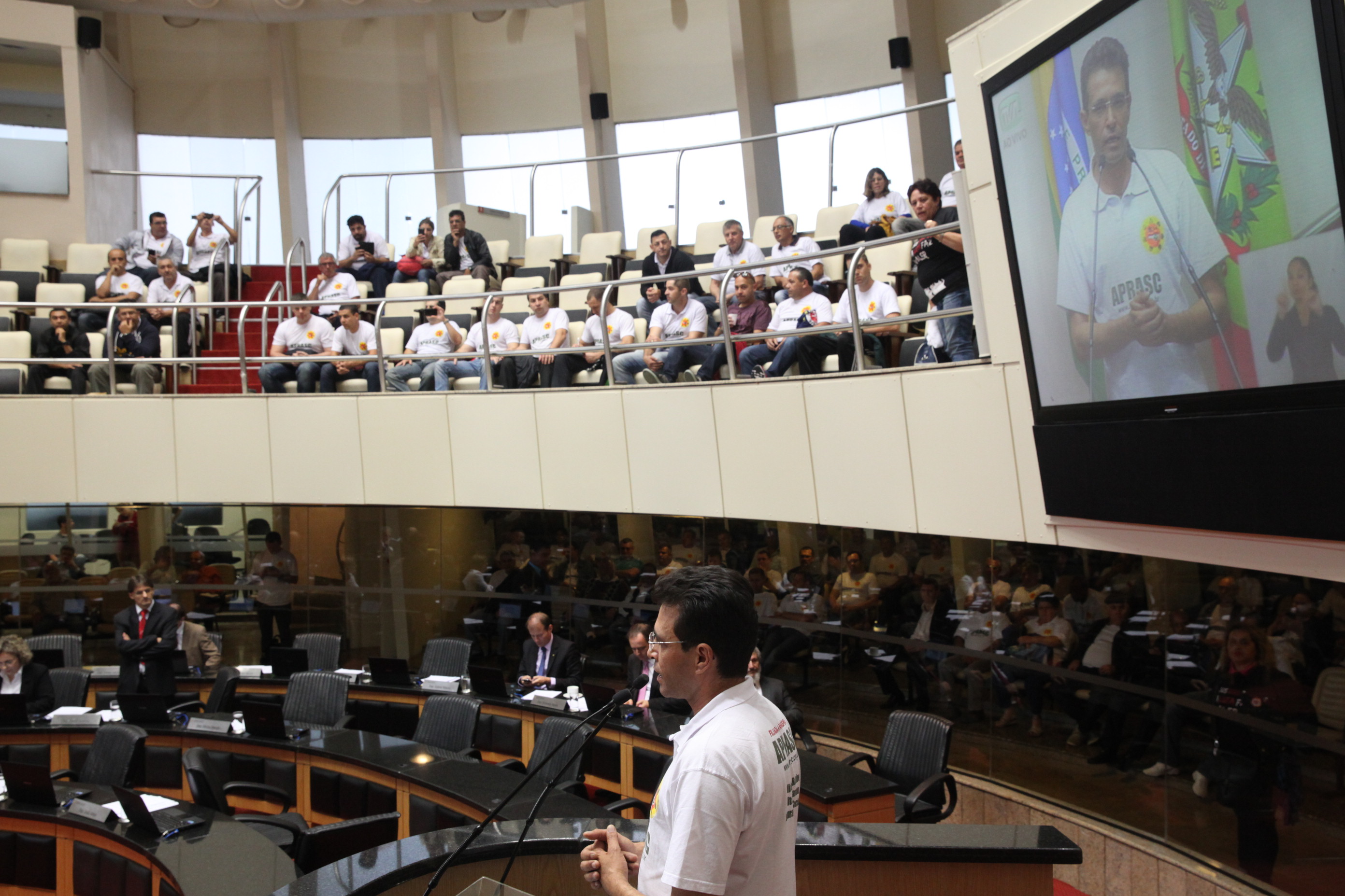 Sessão Ordinária da Assembleia Legislativa do Estado de Santa Catarina.