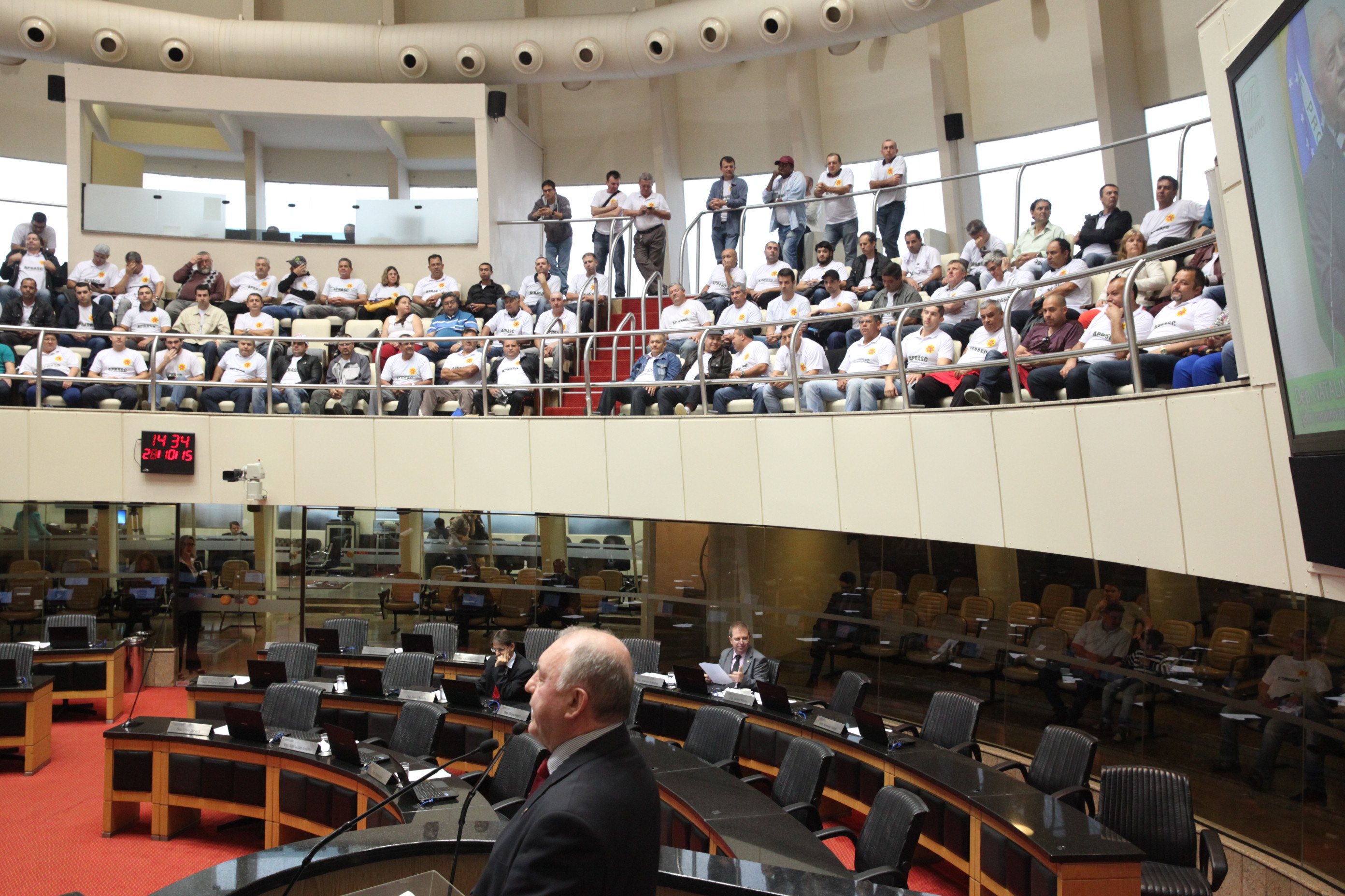 Sessão Ordinária da Assembleia Legislativa do Estado de Santa Catarina.