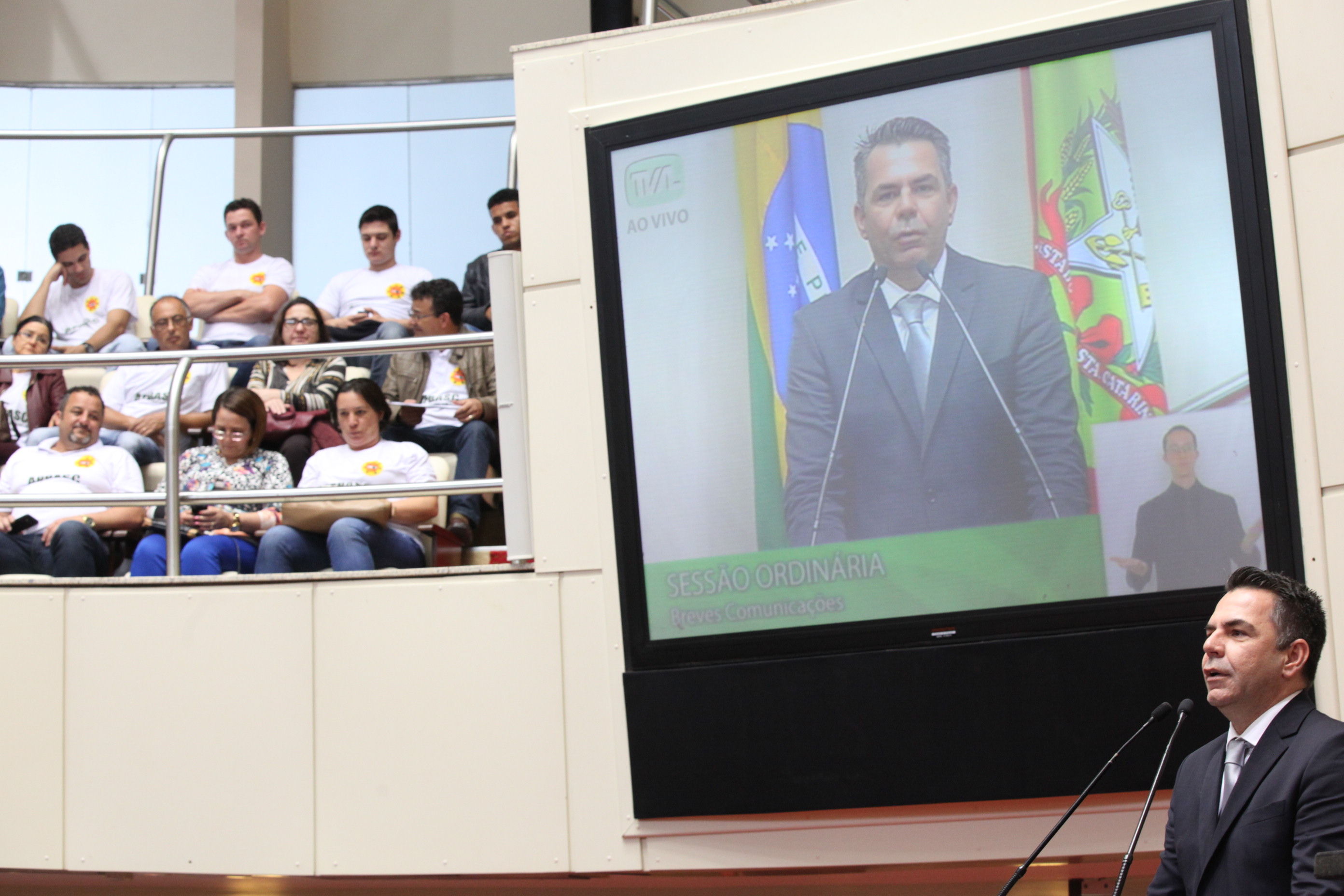 Sessão Ordinária da Assembleia Legislativa do Estado de Santa Catari
