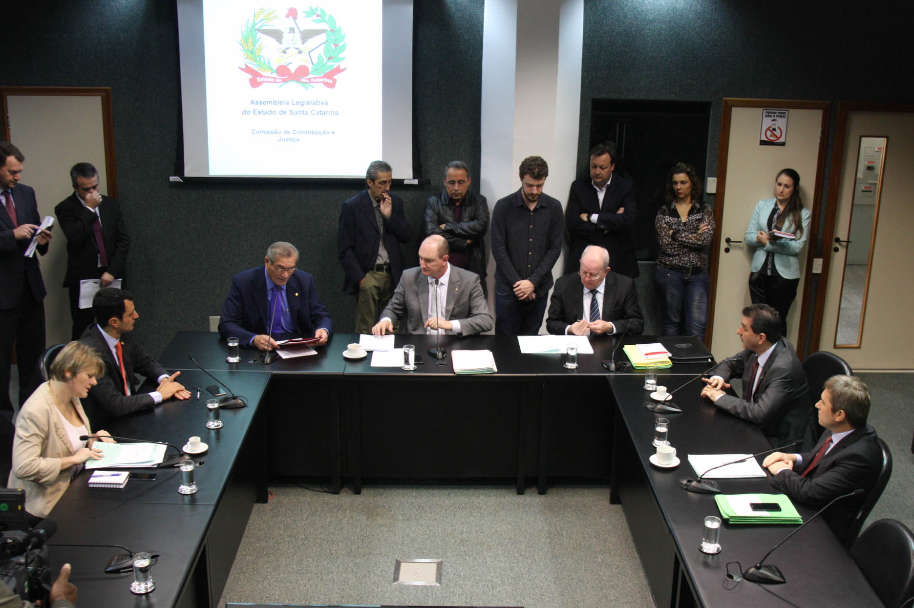 Comissão de Constituição e Justiça. Foto: Yuri Santos / Agência AL