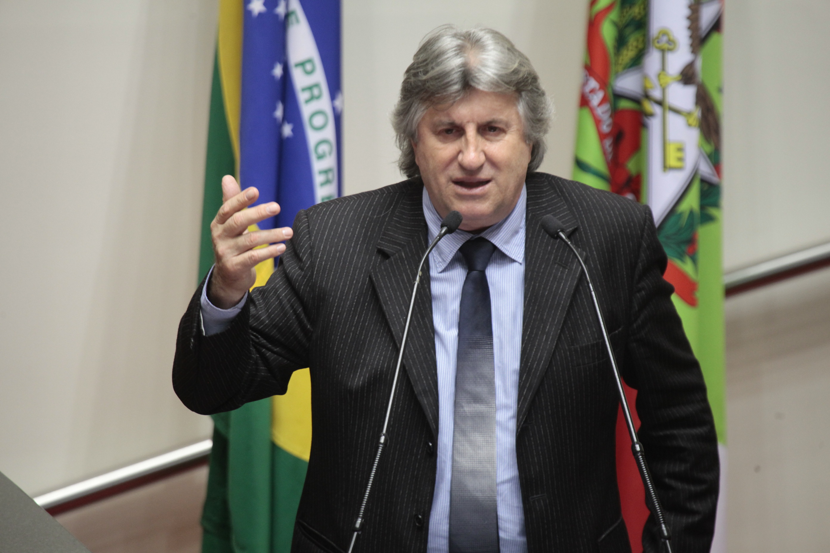 Sessão Ordinária da Assembleia Legislativa do Estado de Santa Catarina. Deputado Leonel Pavan (PSDB) - Foto: Miriam Zomer/Agência AL