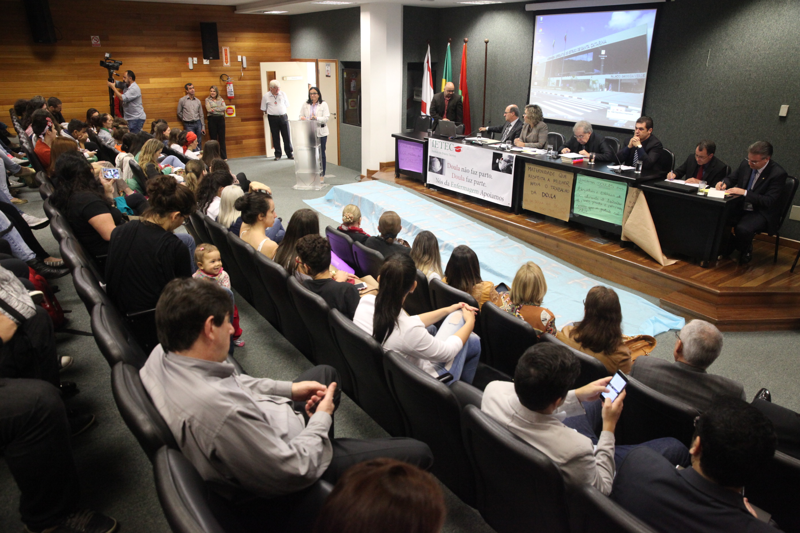 Reunião da Comissão de Saúde. Debate Sobre as Doulas. Foto: Fábio Queiroz / Agência AL