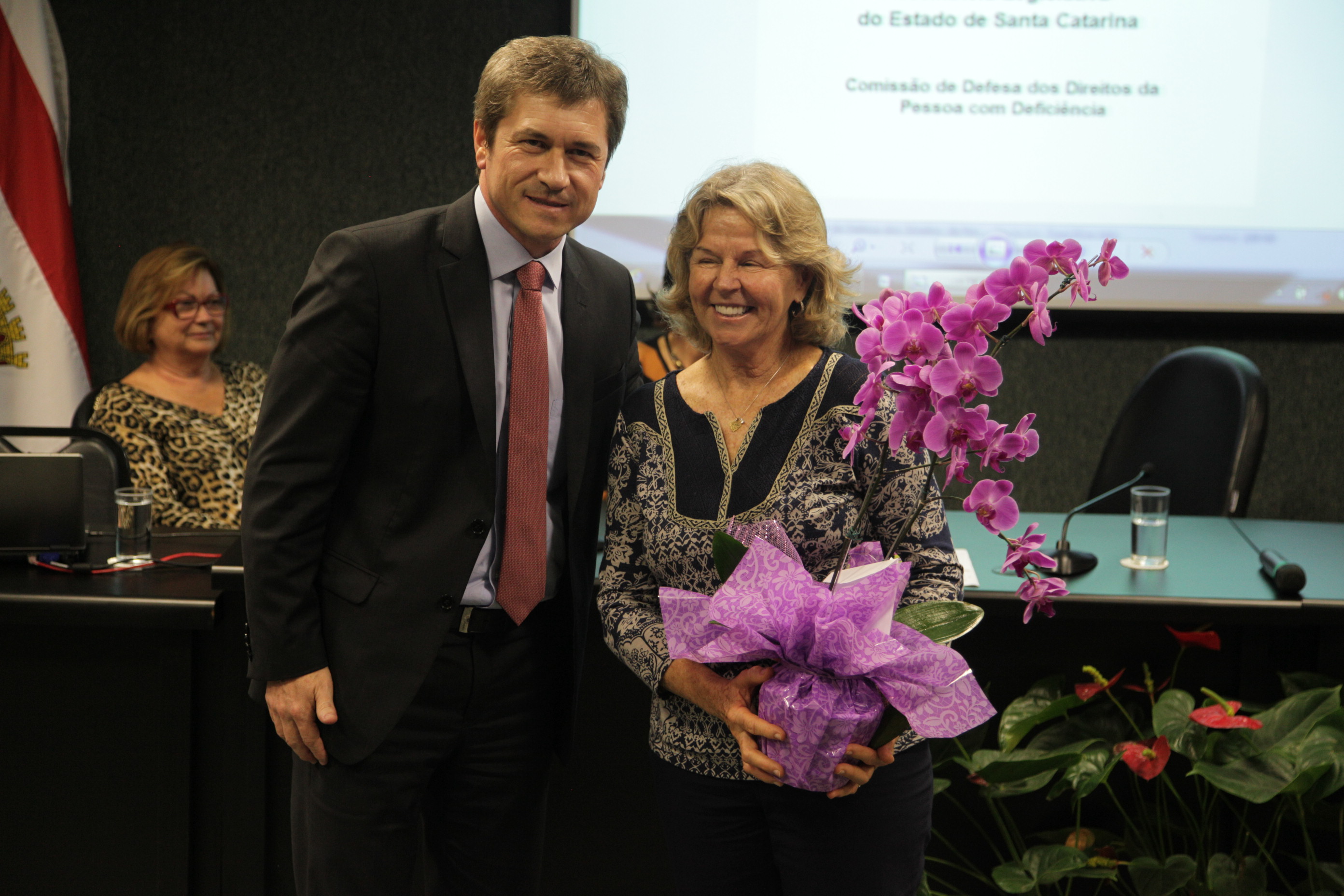 'Encontro de Cuidadores Terapêuticos - Deputado José Nei Ascari e Alice Kuerten