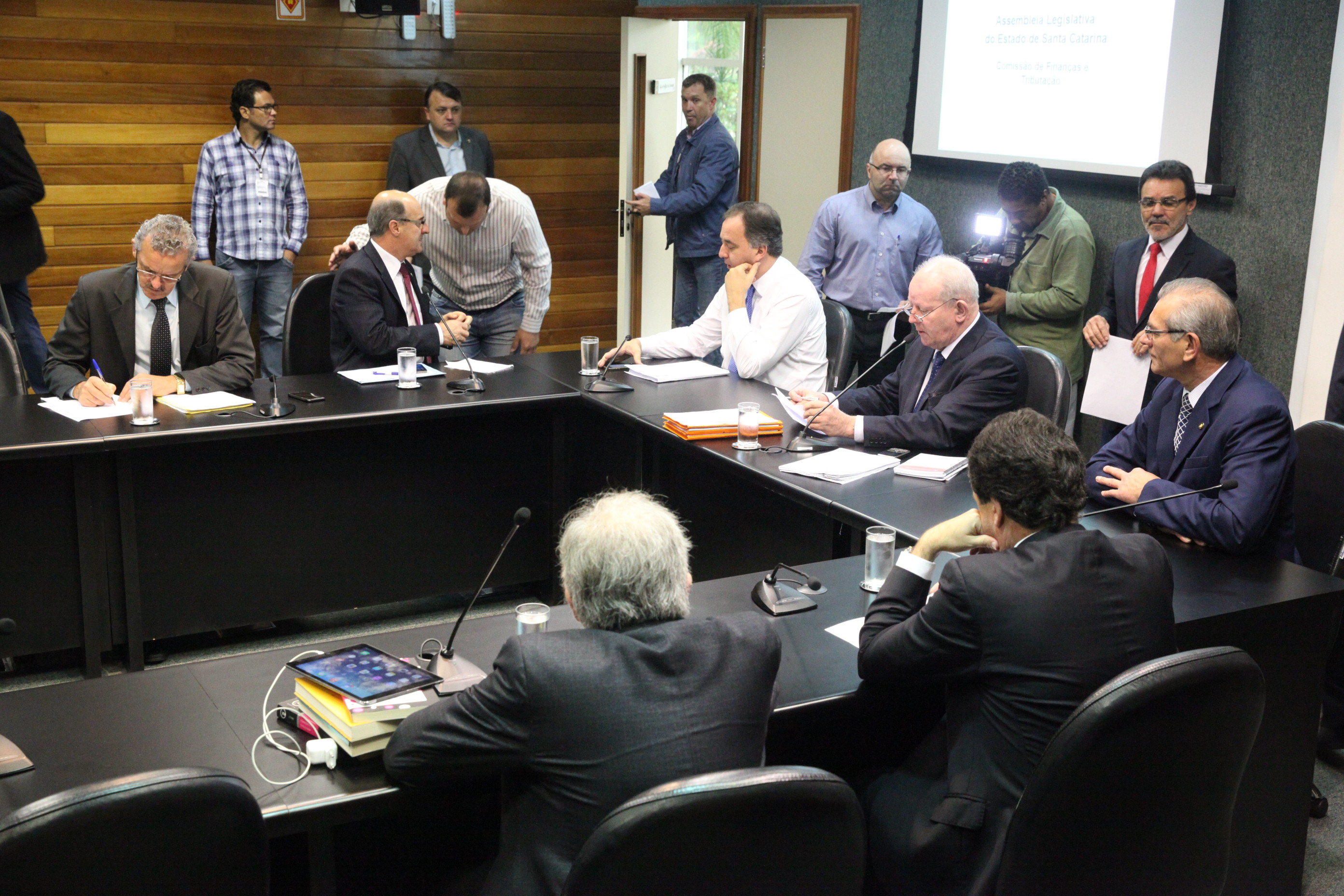 Reunião da Comissão de Finanças e Tributação. Foto: Jonas Lemos / Agência AL