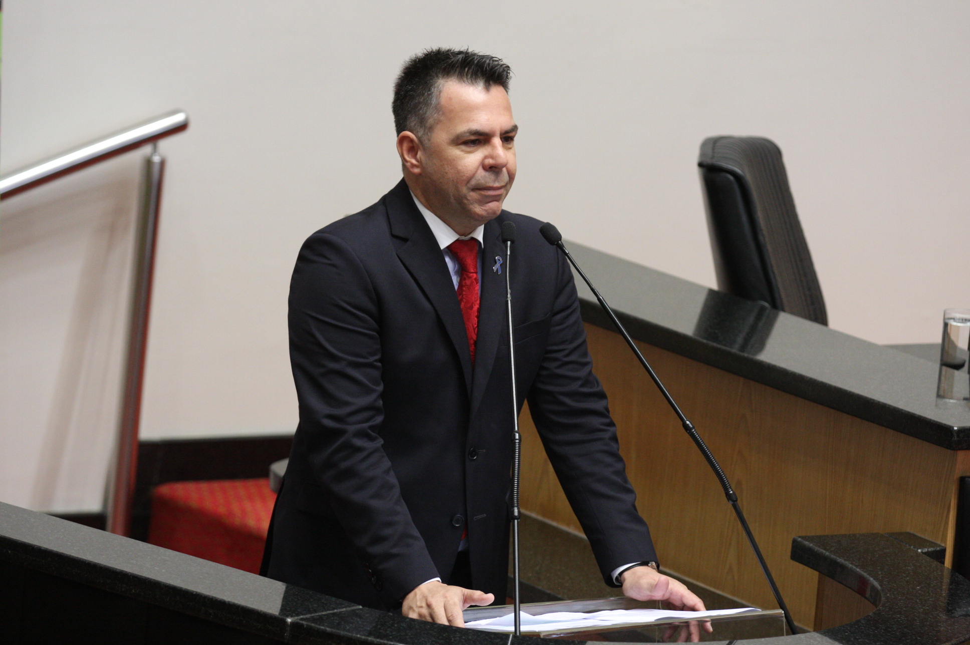 Sessão Ordinária. Deputado Luiz Fernando Vampiro (PMDB). Foto: Yuri Santos / Agência AL