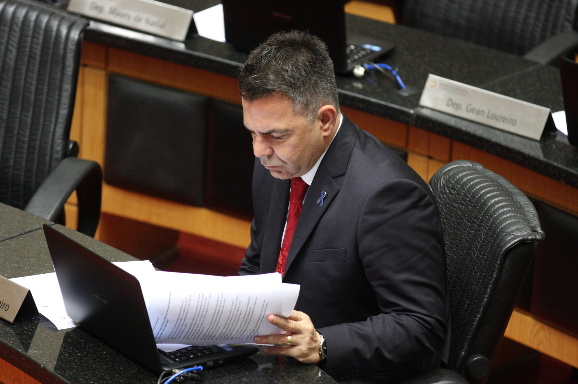 Sessão Ordinária. Deputado Luiz Fernando Vampiro (PMDB). Foto: Yuri Santos / Agência AL