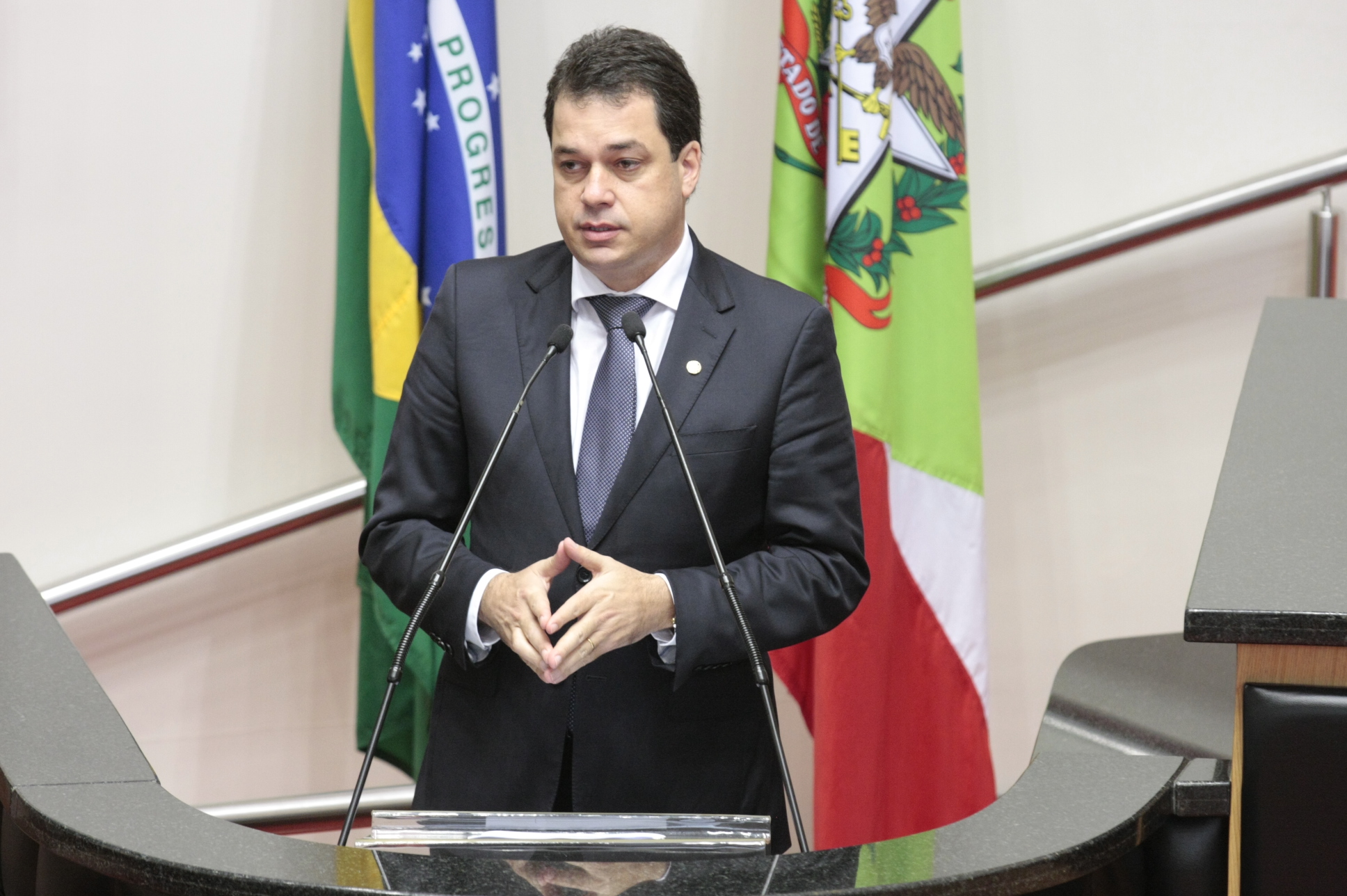 Sessão Ordinária. Deputado Rodrigo Minotto (PDT). Foto: Fábio Queiroz  / Agência AL