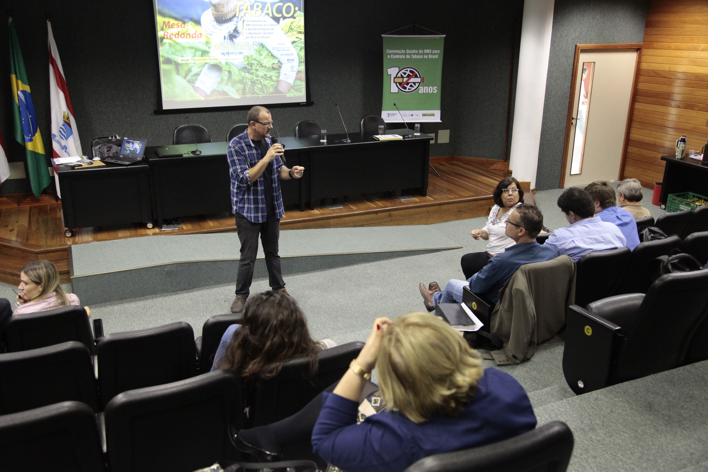 Debate economicamente viáveis à cultura do fumo e proteção do meio ambiente e da saúde das pessoas: 10 anos de Convenção Quadro para o Controle do Tabaco no Brasil e Mundo.