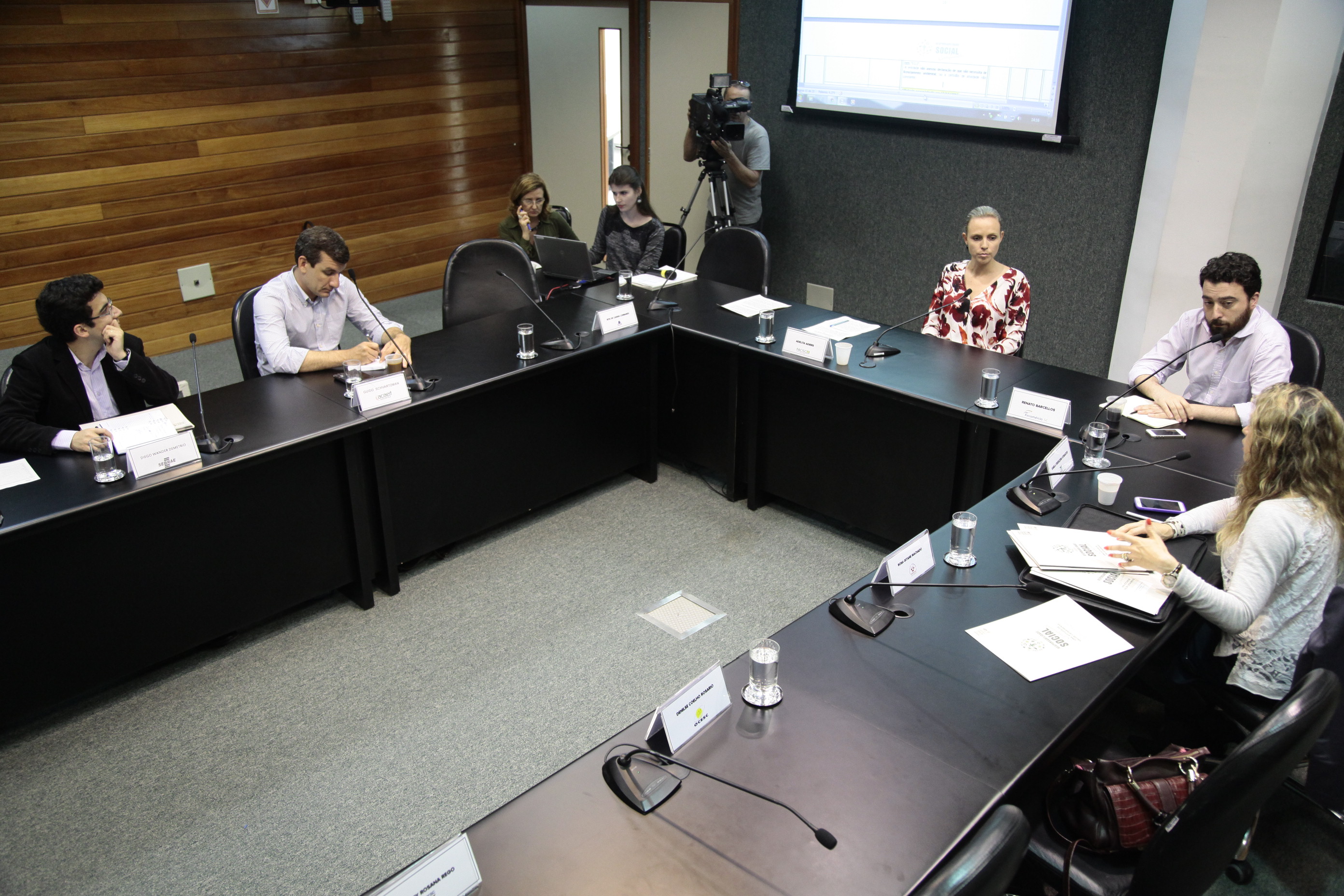 Reunião da Comissão Mista de Responsabilidade Social. Foto: Miriam Zomer/Agência AL
