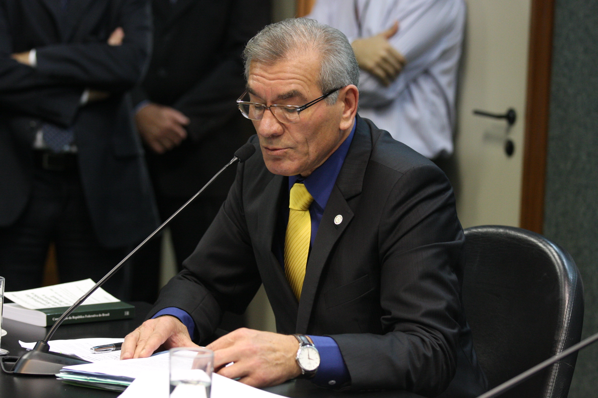 Comissão de Constituição e Justiça. Deputado Silvio Dreveck (PP). Foto: Yuri Santos / Agência AL