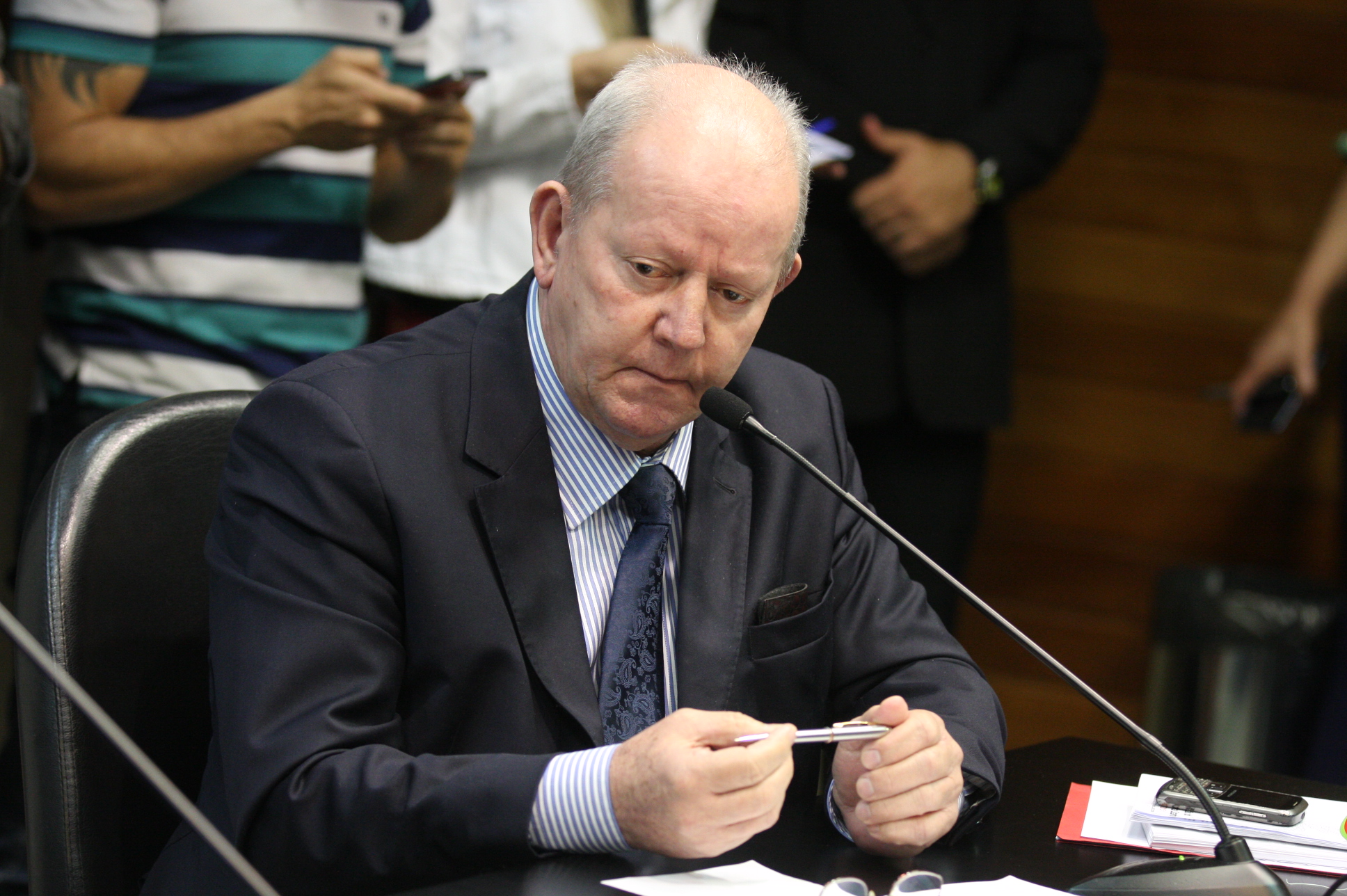 Comissão de Constituição e Justiça. Deputado Marcos Vieira (PSDB). Foto: Yuri Santos / Agência AL