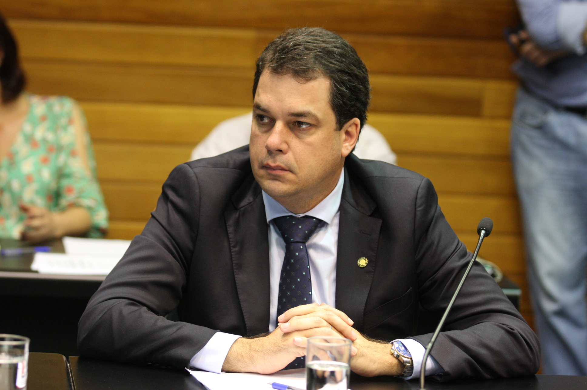 Comissão de Constituição e Justiça. Deputado Rodrigo Minotto (PDT). Foto: Yuri Santos / Agência AL