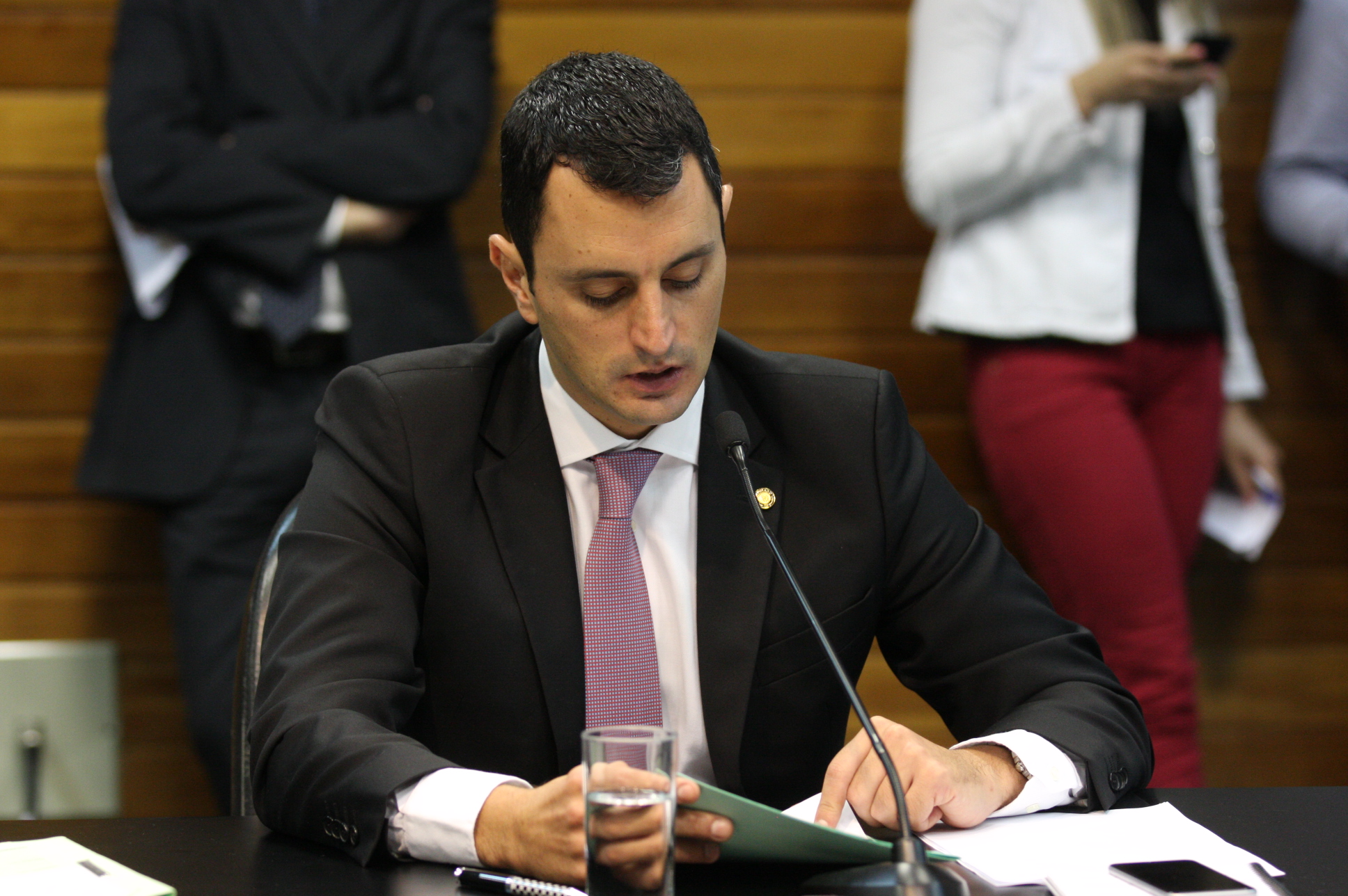 Comissão de Constituição e Justiça. Deputado João Amin (PP). Foto: Yuri Santos / Agência AL