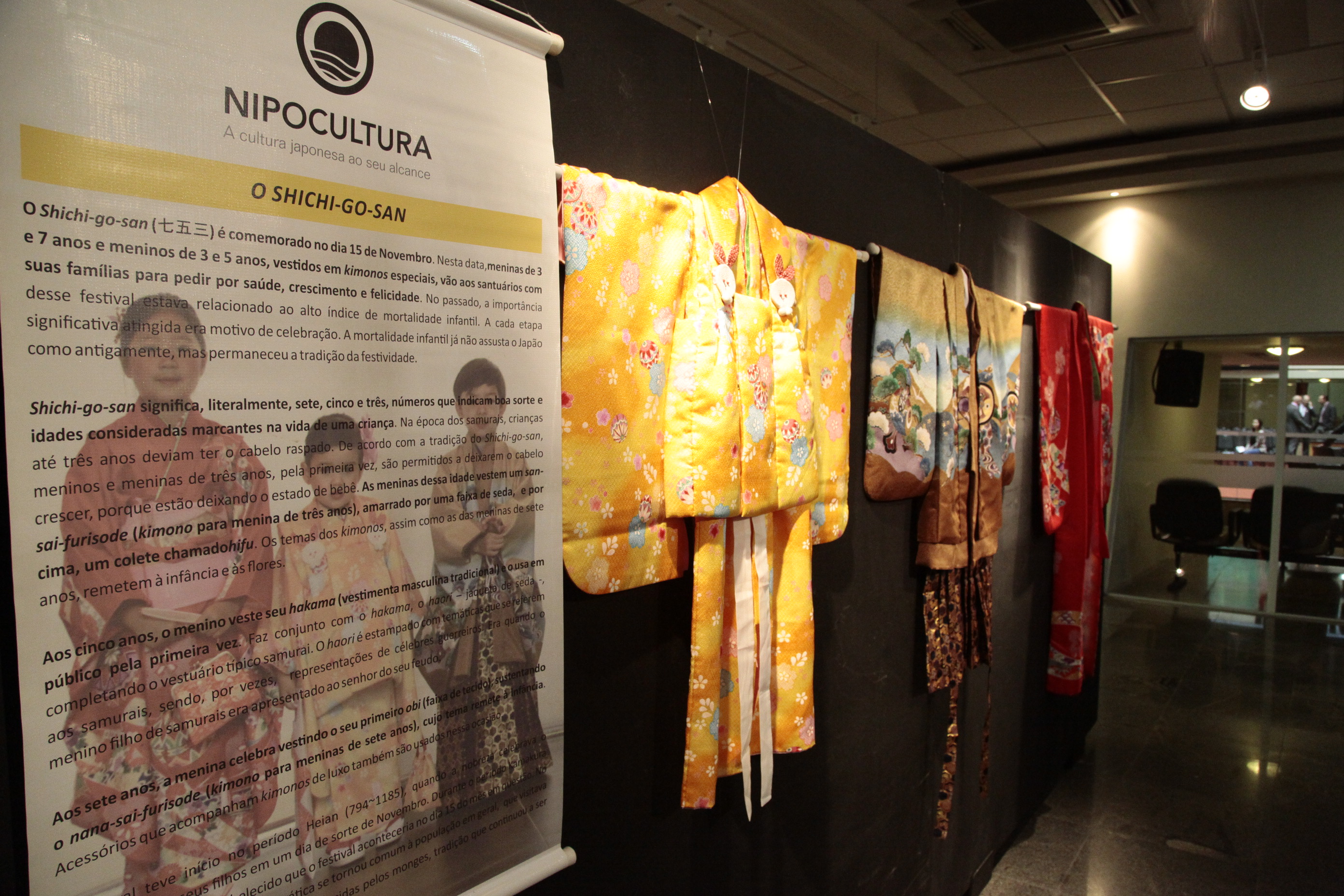 Abertura da Exposição Wakamiya-muru / Nipocultura da Semana Estadual Brasil-Japão.