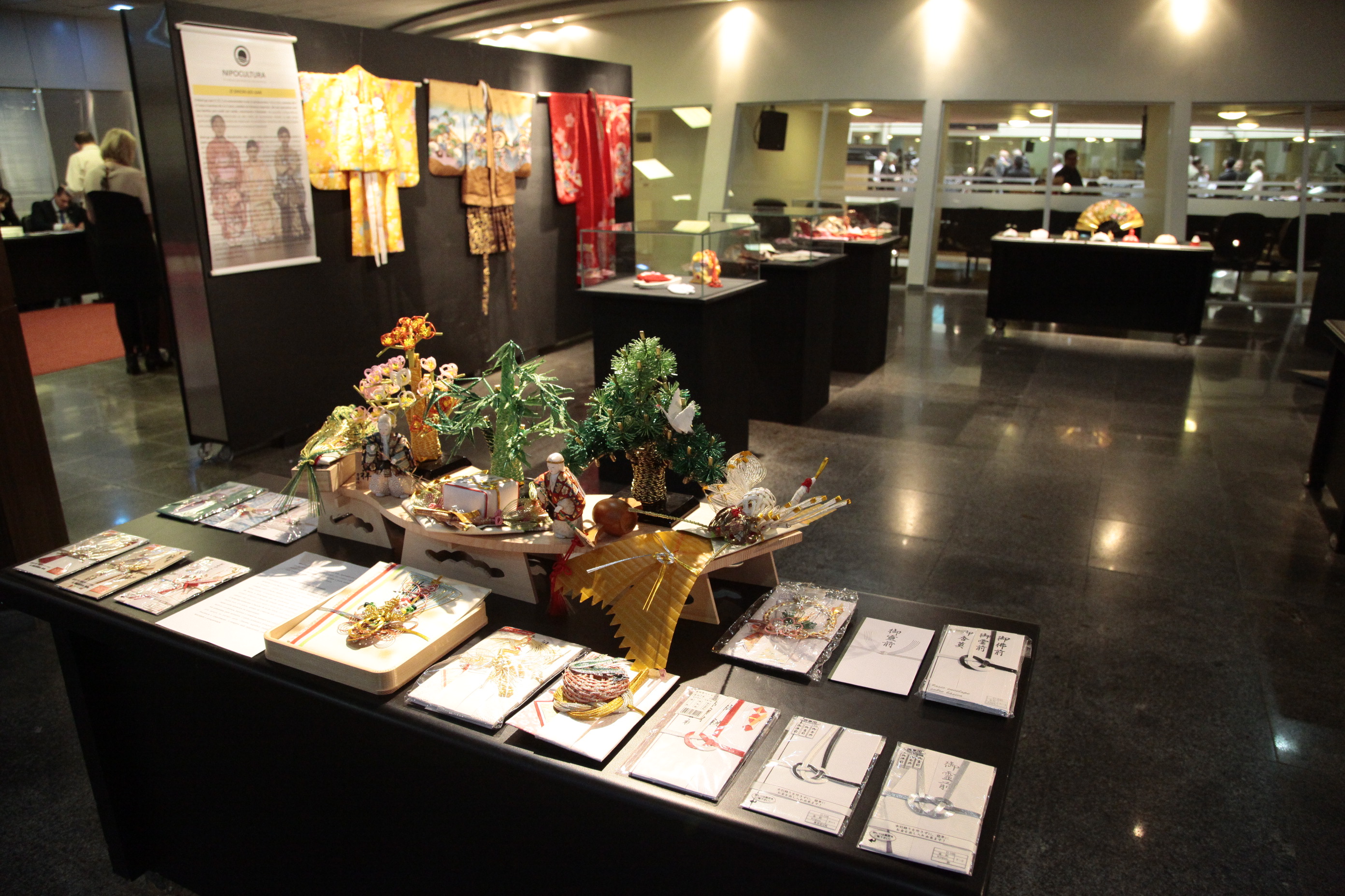 Abertura da Exposição Wakamiya-muru / Nipocultura da Semana Estadual Brasil-Japão.