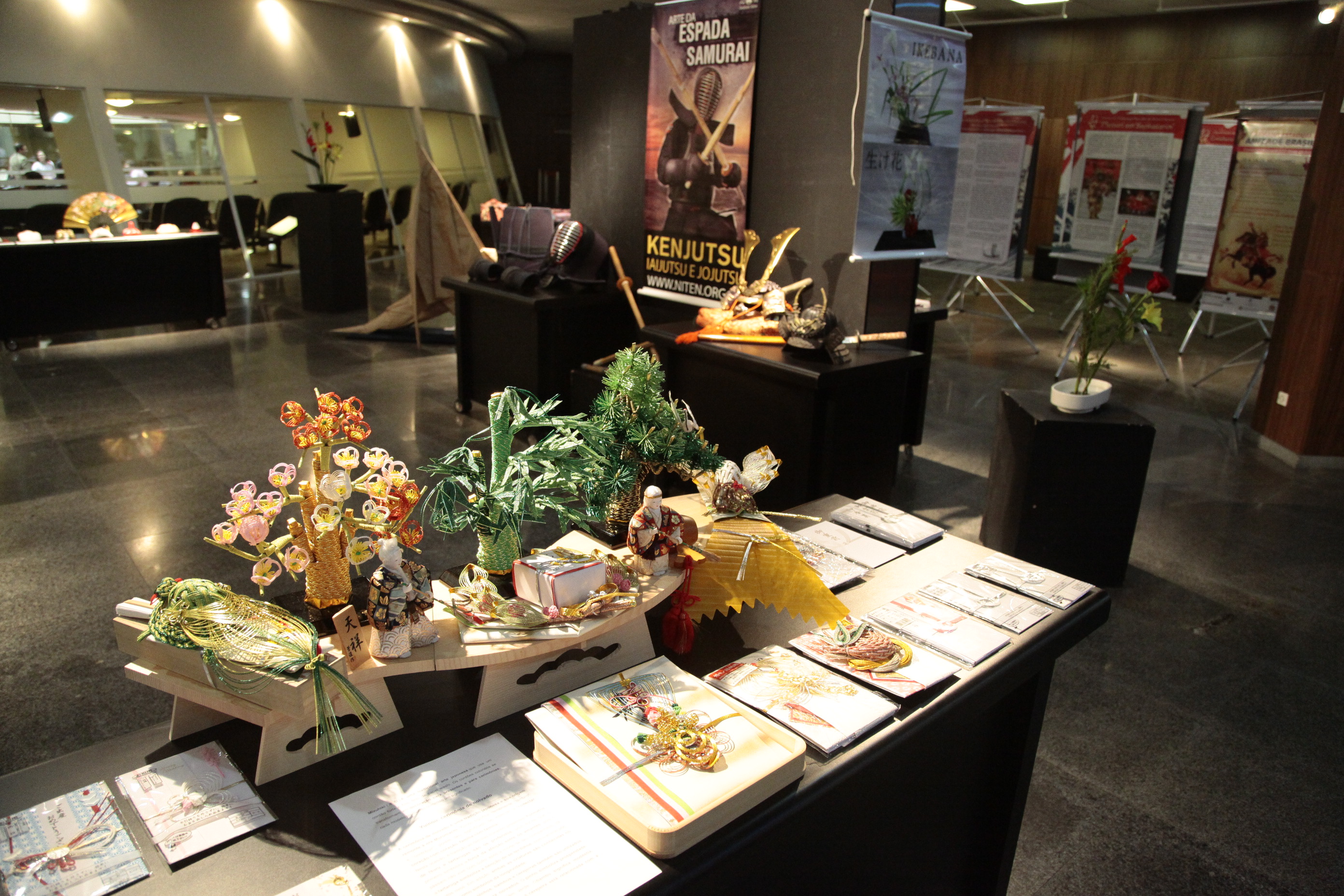Abertura da Exposição Wakamiya-muru / Nipocultura da Semana Estadual Brasil-Japão.