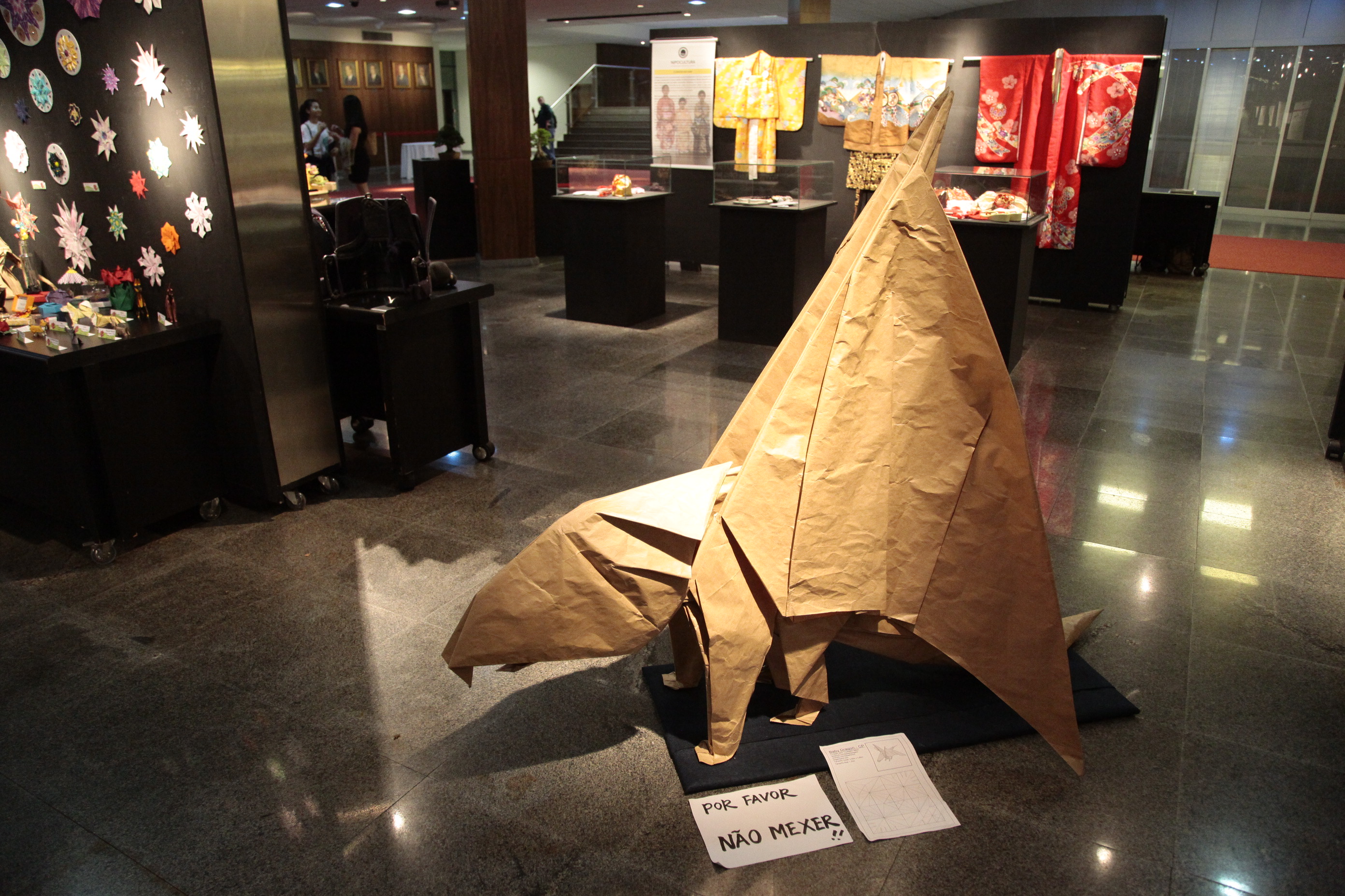 Abertura da Exposição Wakamiya-muru / Nipocultura da Semana Estadual Brasil-Japão.